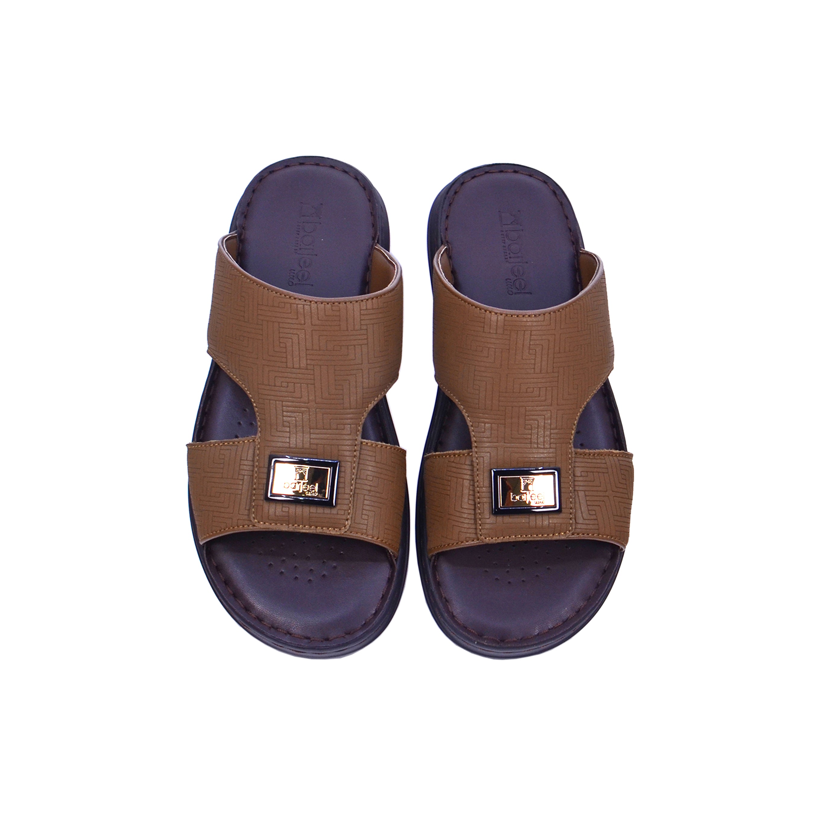 Barjeel Uno 21410 - 61 Men's Sandals - Brown