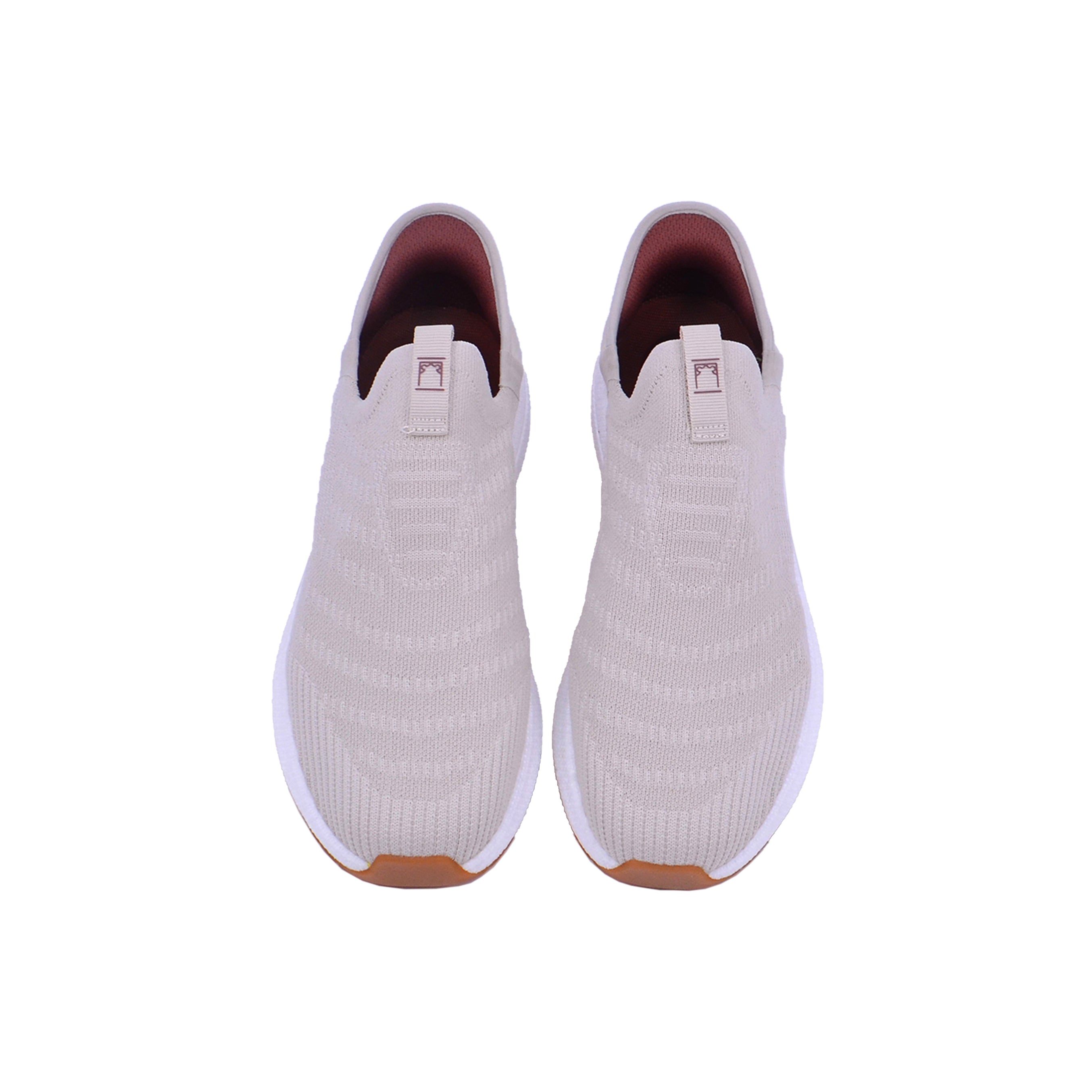 Barjeel Uno PAT951 - 4 Men's Shoes - Beige