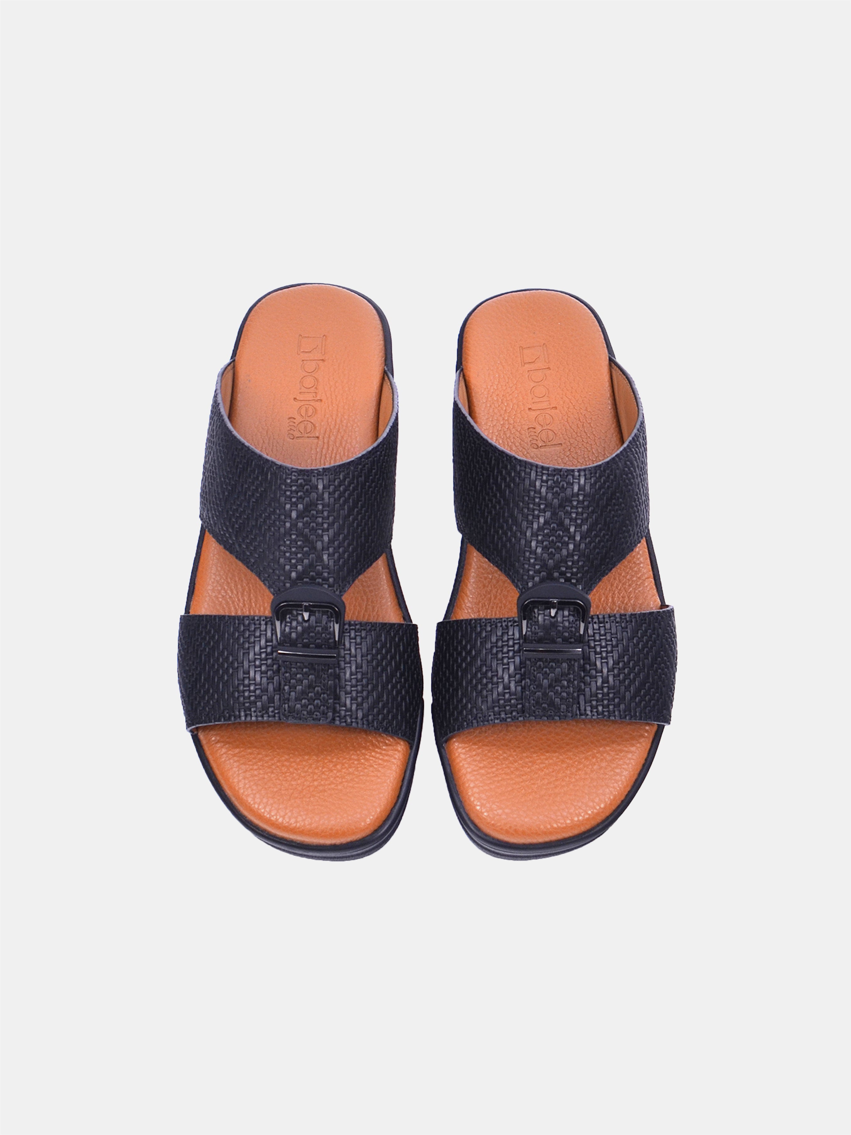 Barjeel Uno MSA145 Men's Sandals - Black