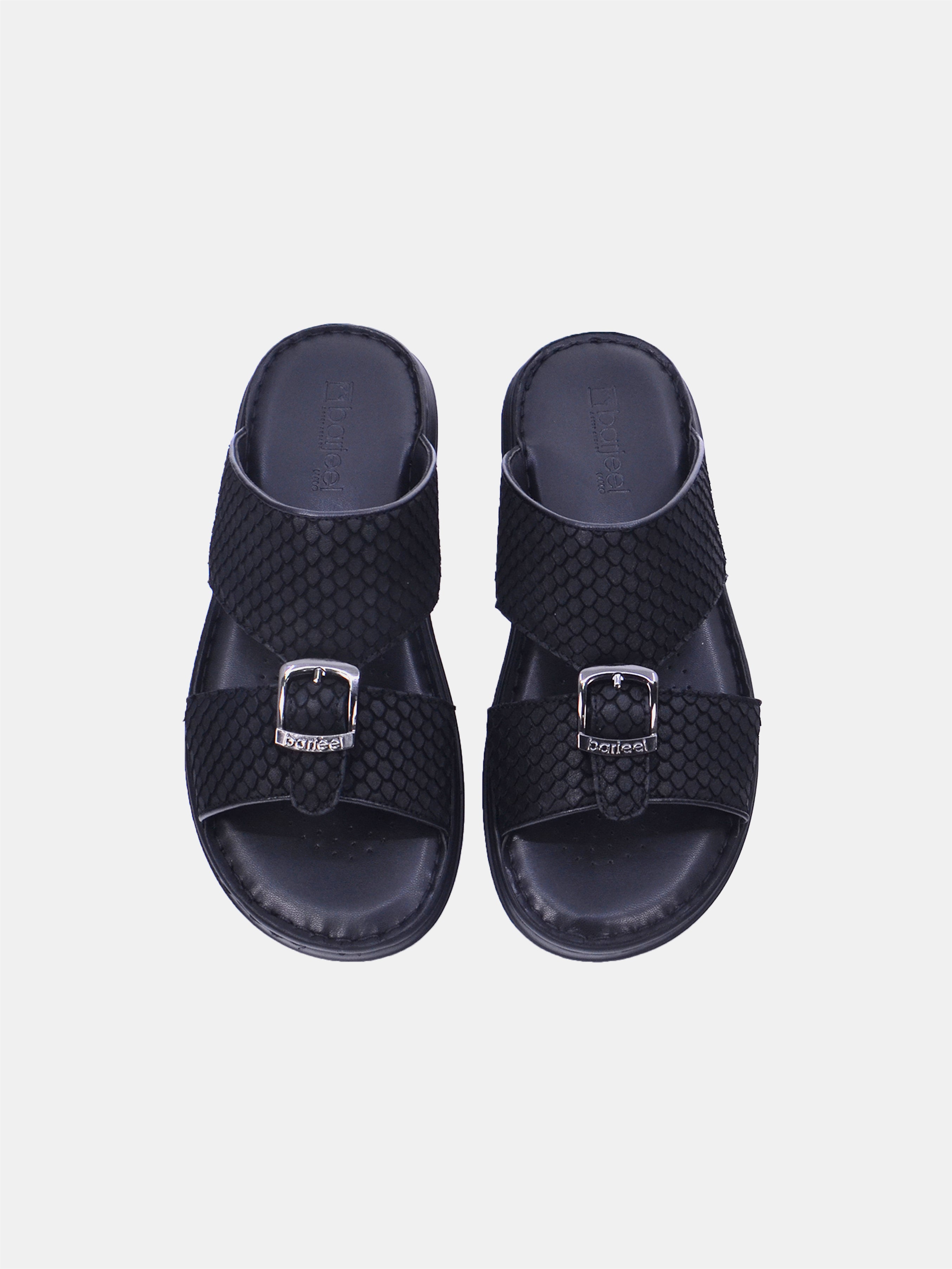 Barjeel Uno 21410 - 62 Men's Sandals - Black