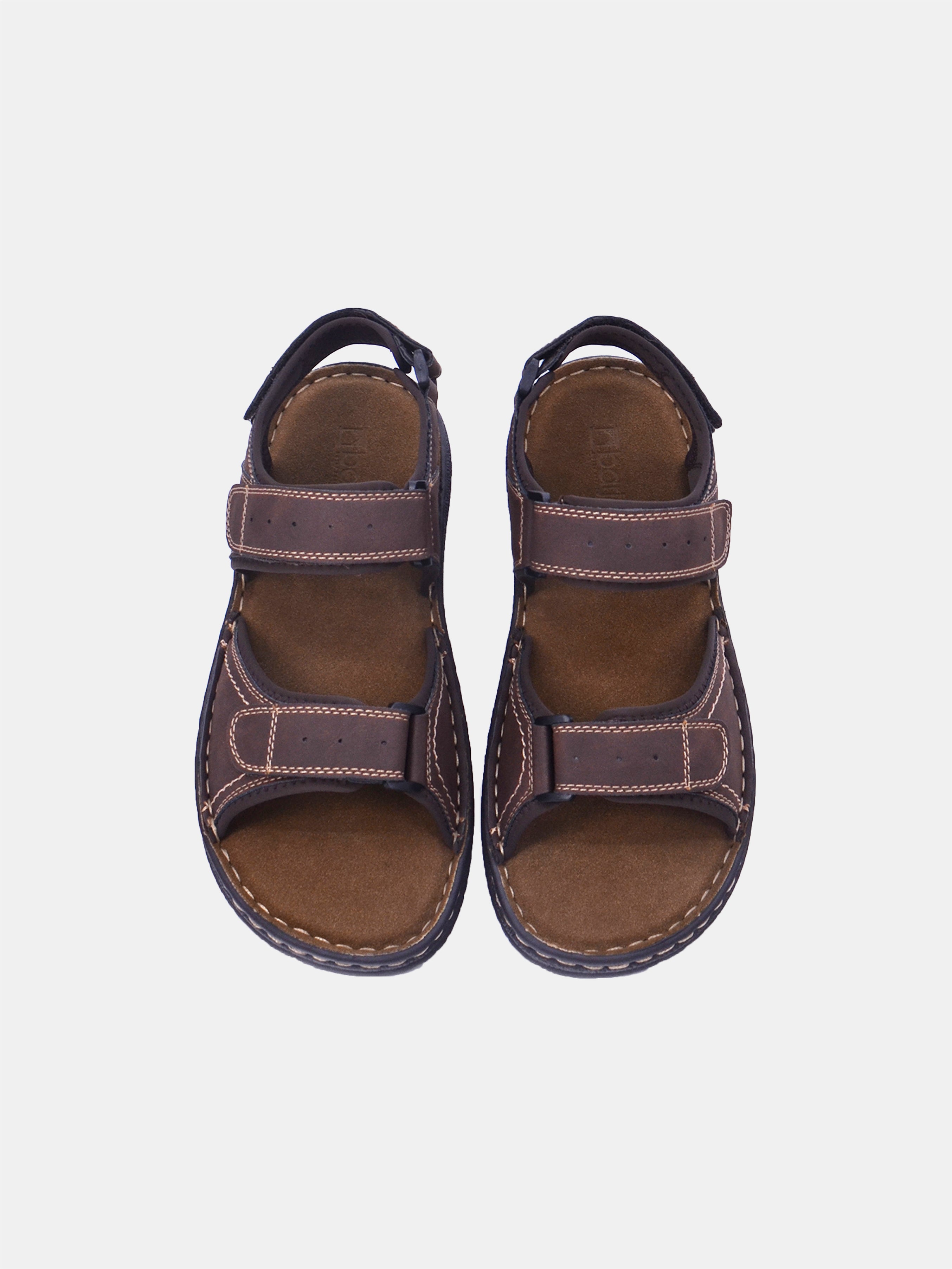 Barjeel Uno 0778 - 1 Men's Sandals - Brown