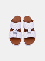 Barjeel Uno BJM11 Men's Sandals - White
