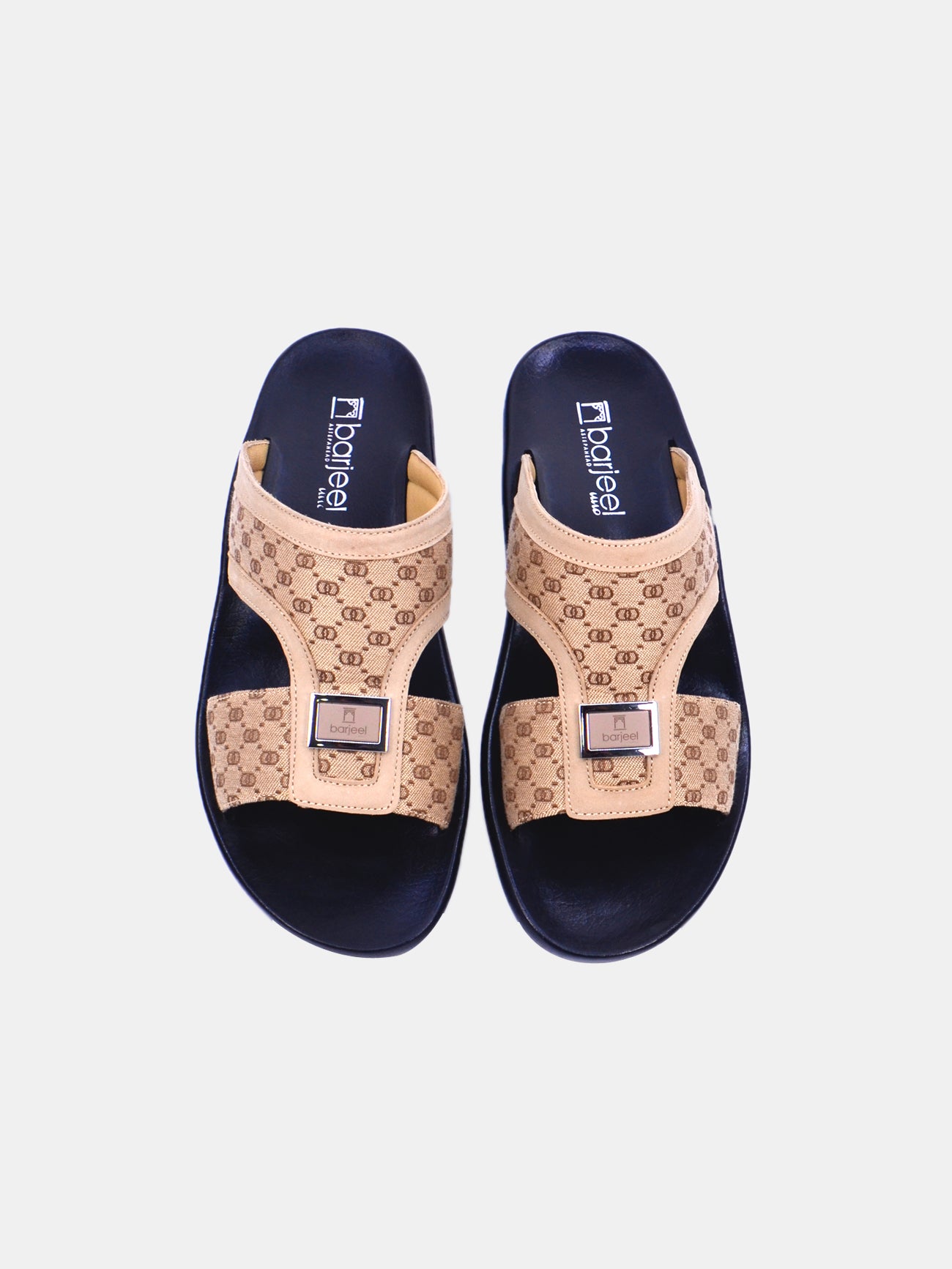 Barjeel Uno 63102 Men's Sandals - Beige