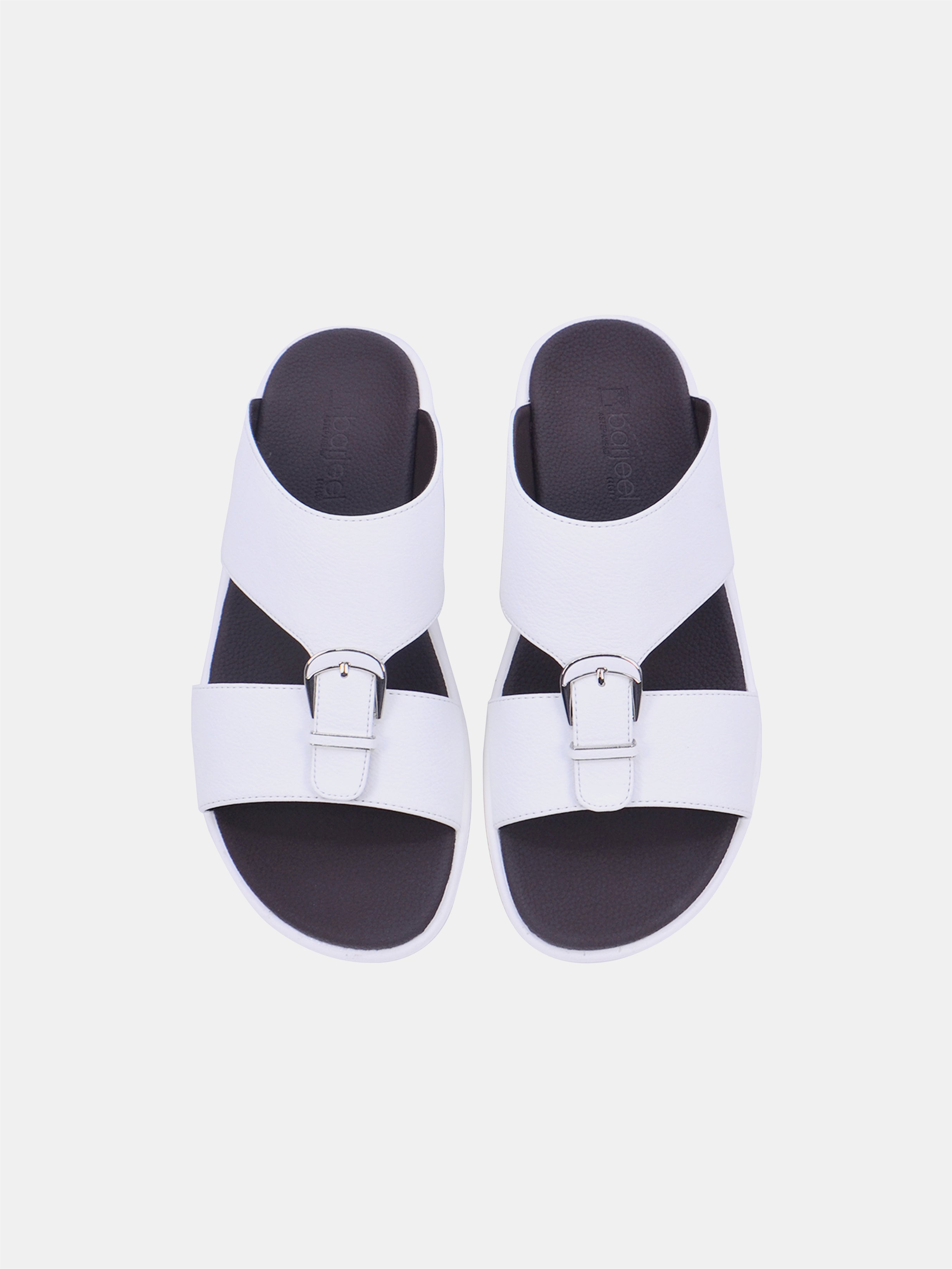 Barjeel Uno M122A Men's Sandals - White
