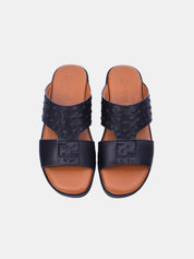 Barjeel Uno MSA132 Men's Sandals - Black