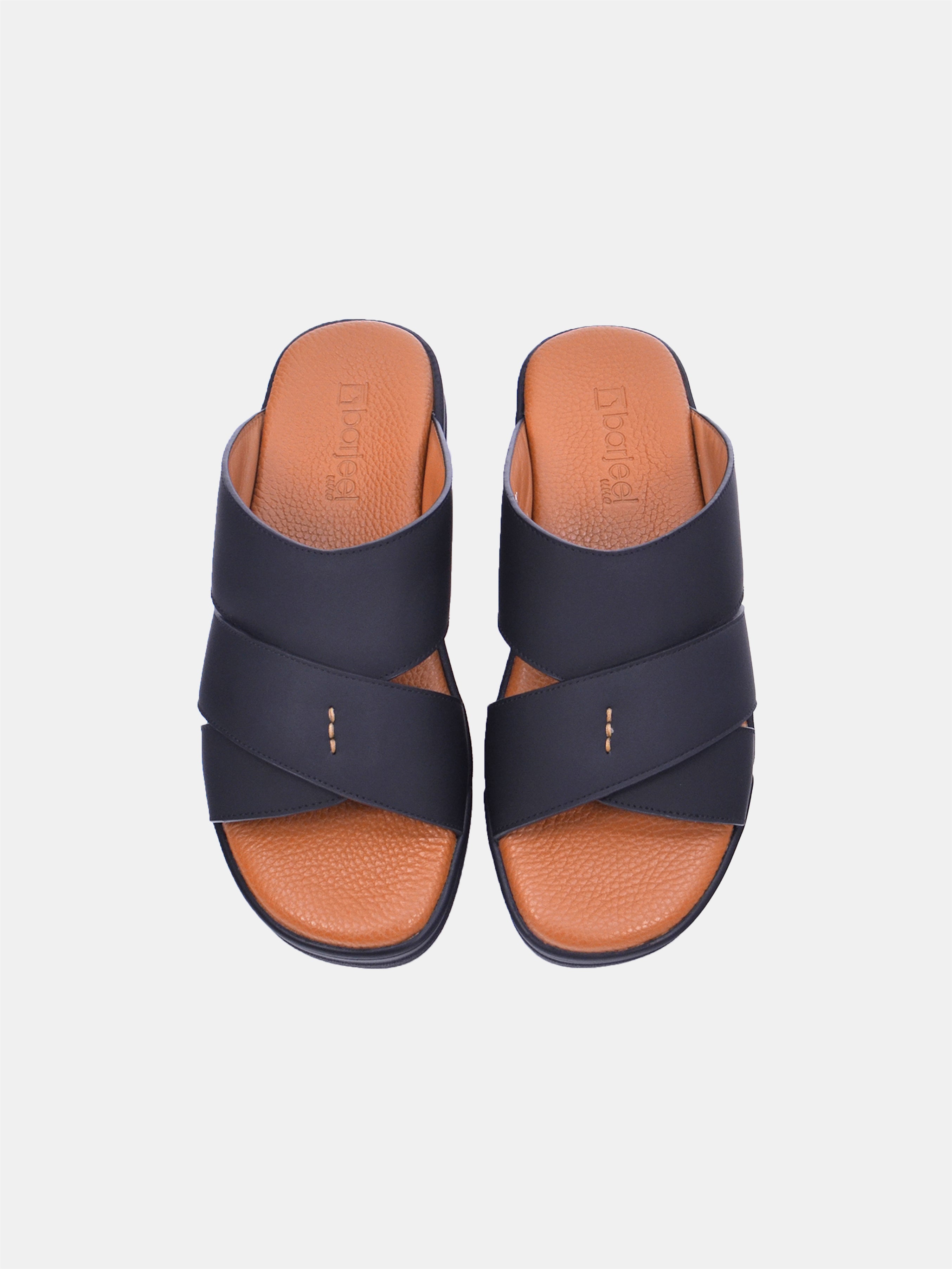 Barjeel Uno MSA125 Men's Sandals - Black