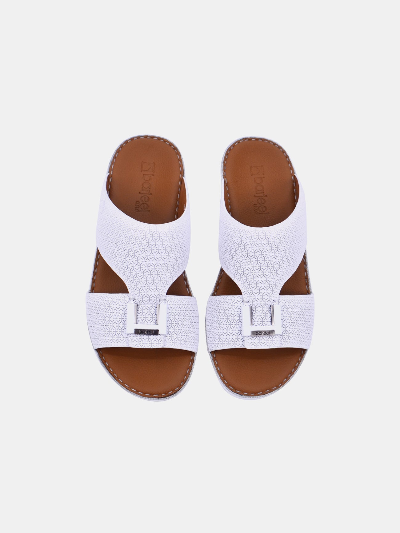 Barjeel Uno BSP1 - 01 Men's Sandals - White