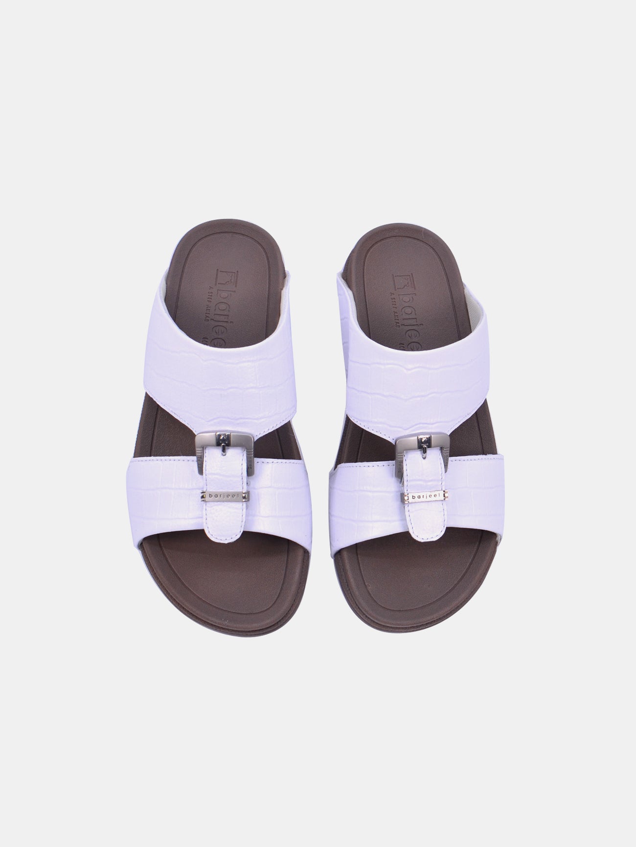 Barjeel Uno 20295 Men's Sandals - White