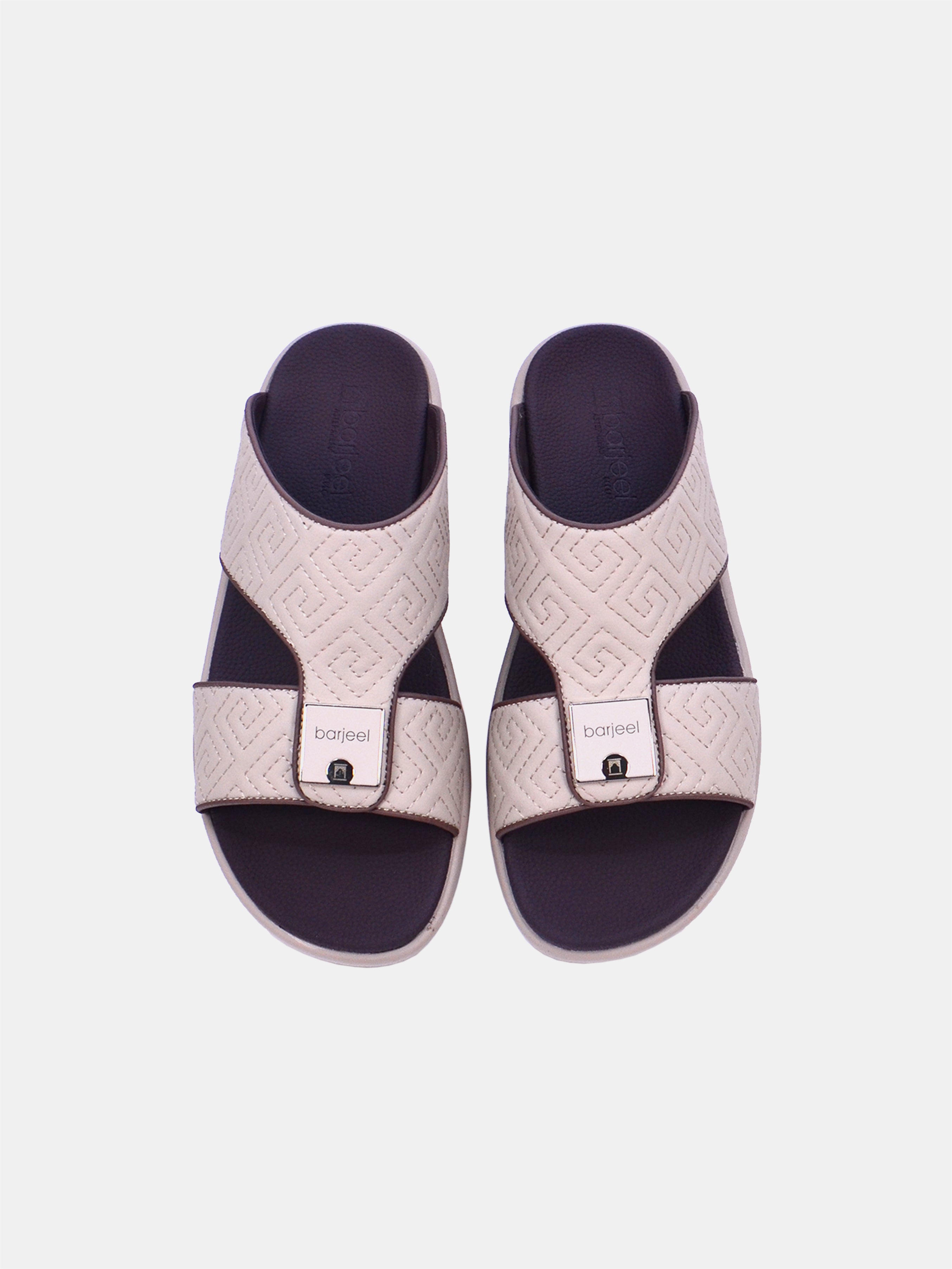 Barjeel Uno M121 Men's Sandals - Beige