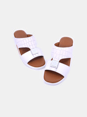 Barjeel Uno BJM14 Men's Sandals - White
