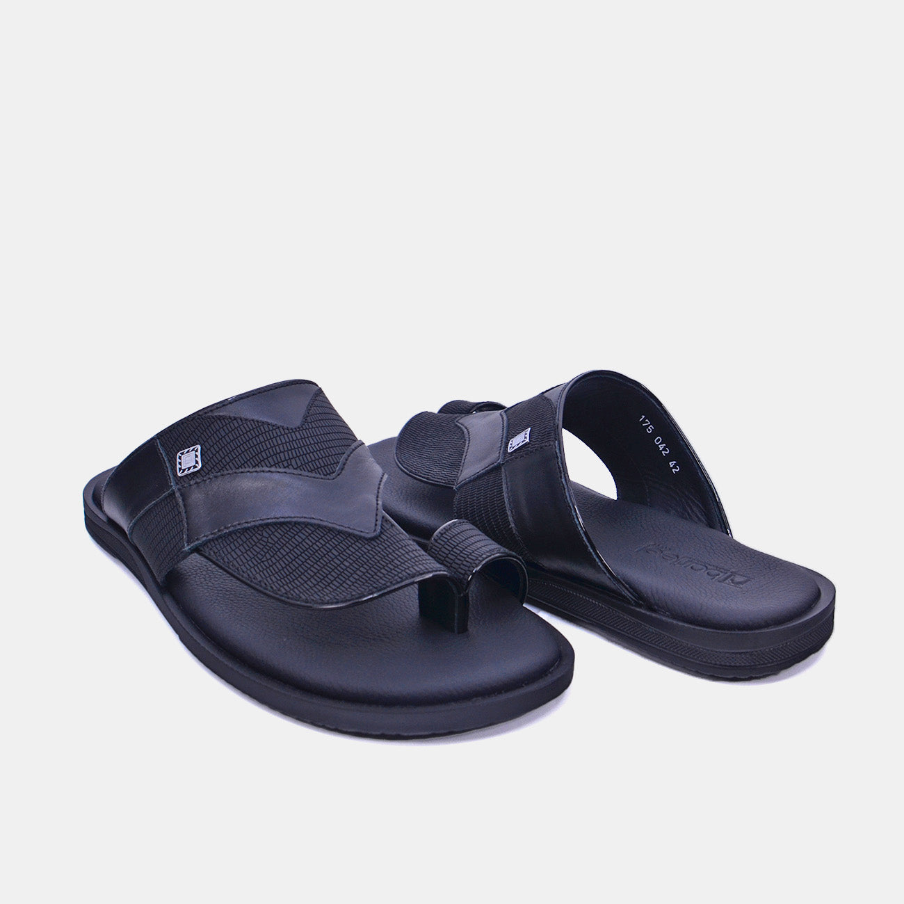 Barjeel Uno 175 - 042 Men's Sliders - Black