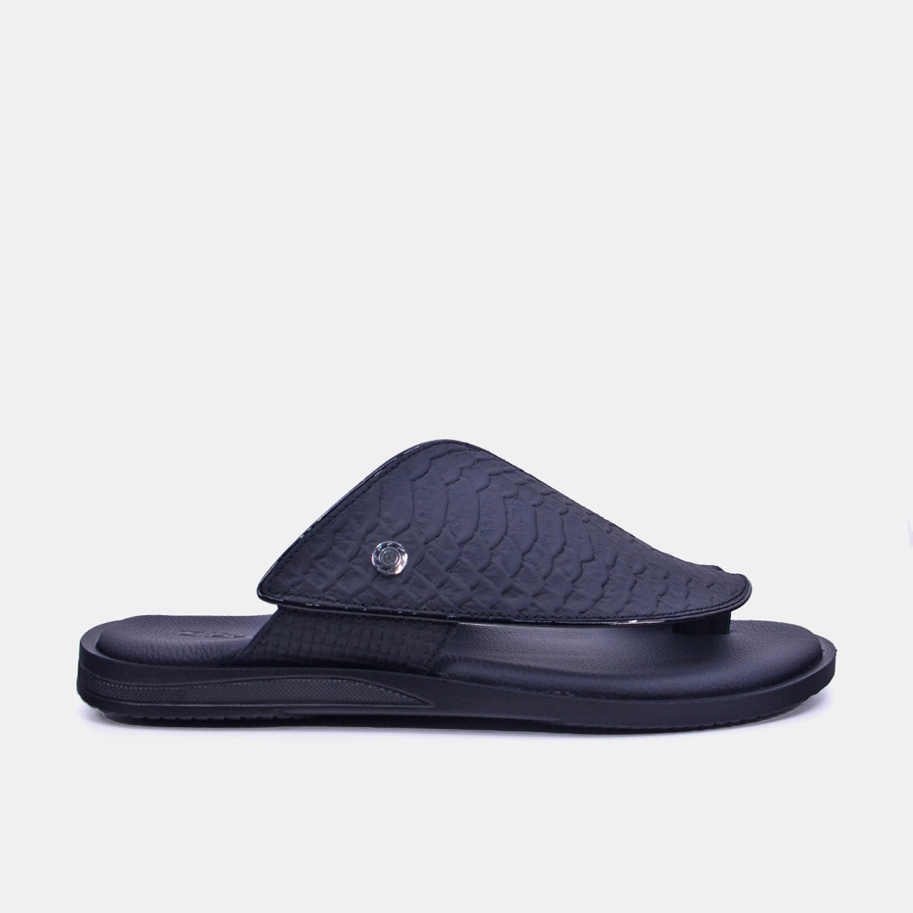 Barjeel Uno 175-046 Men's Sliders-Black