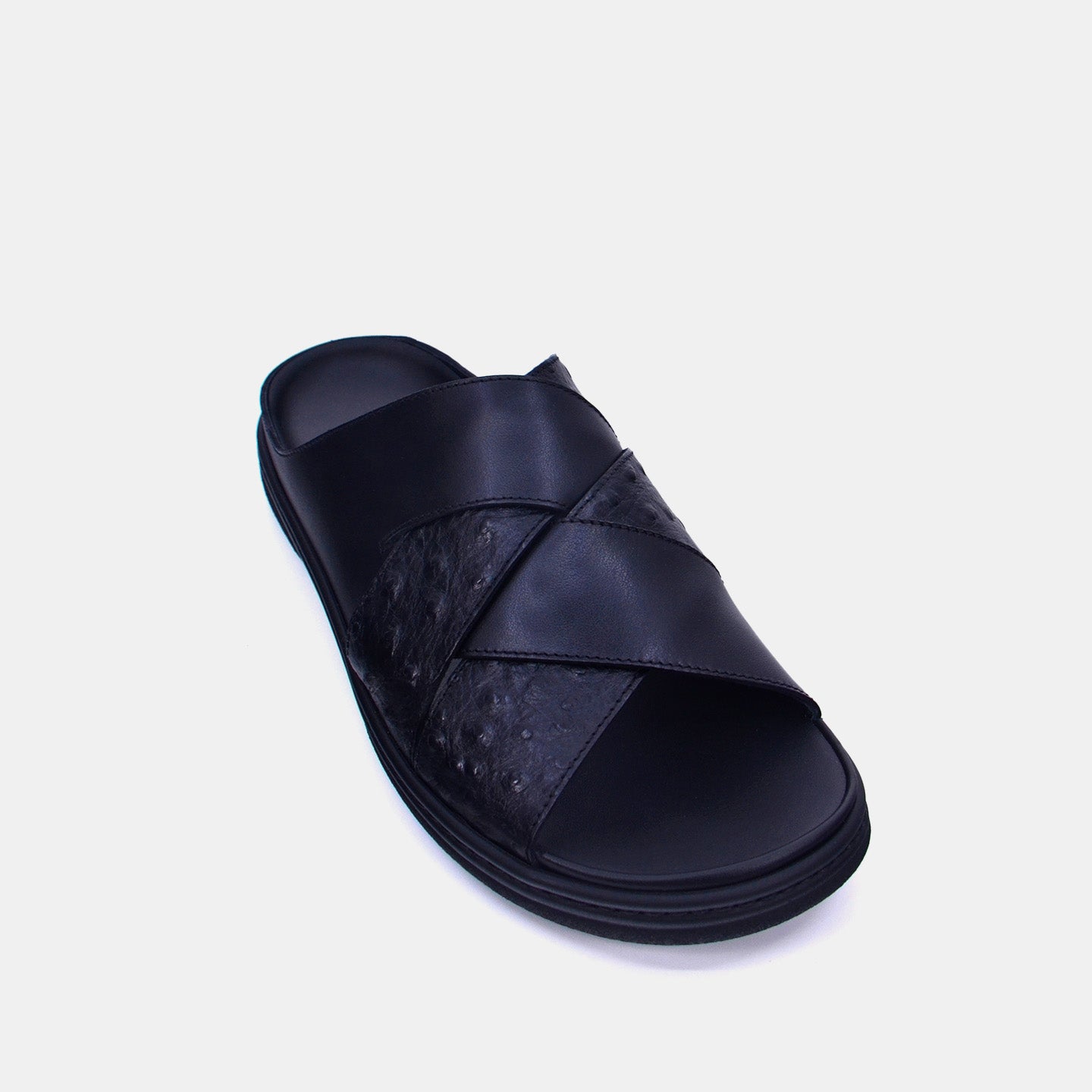 Barjeel Uno 2339 Men's Sandals - Black