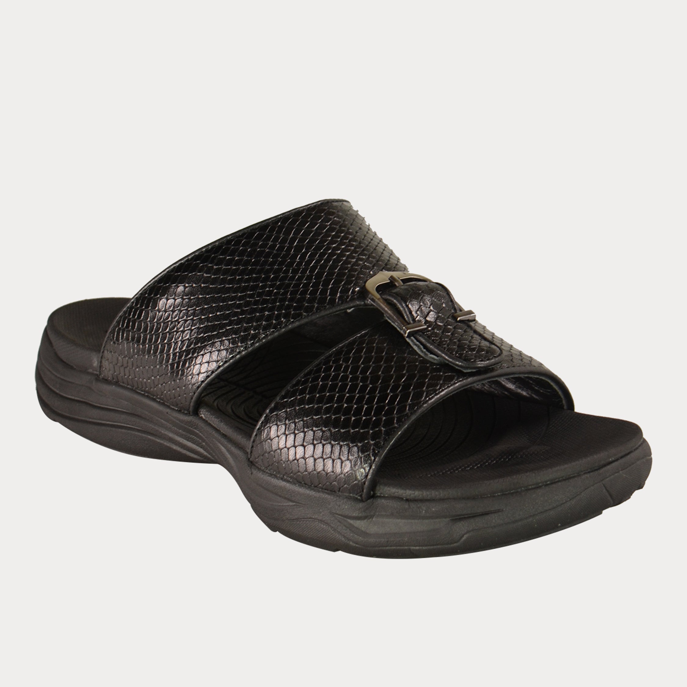 Barjeel Uno 152120 Men's Sandals - Black