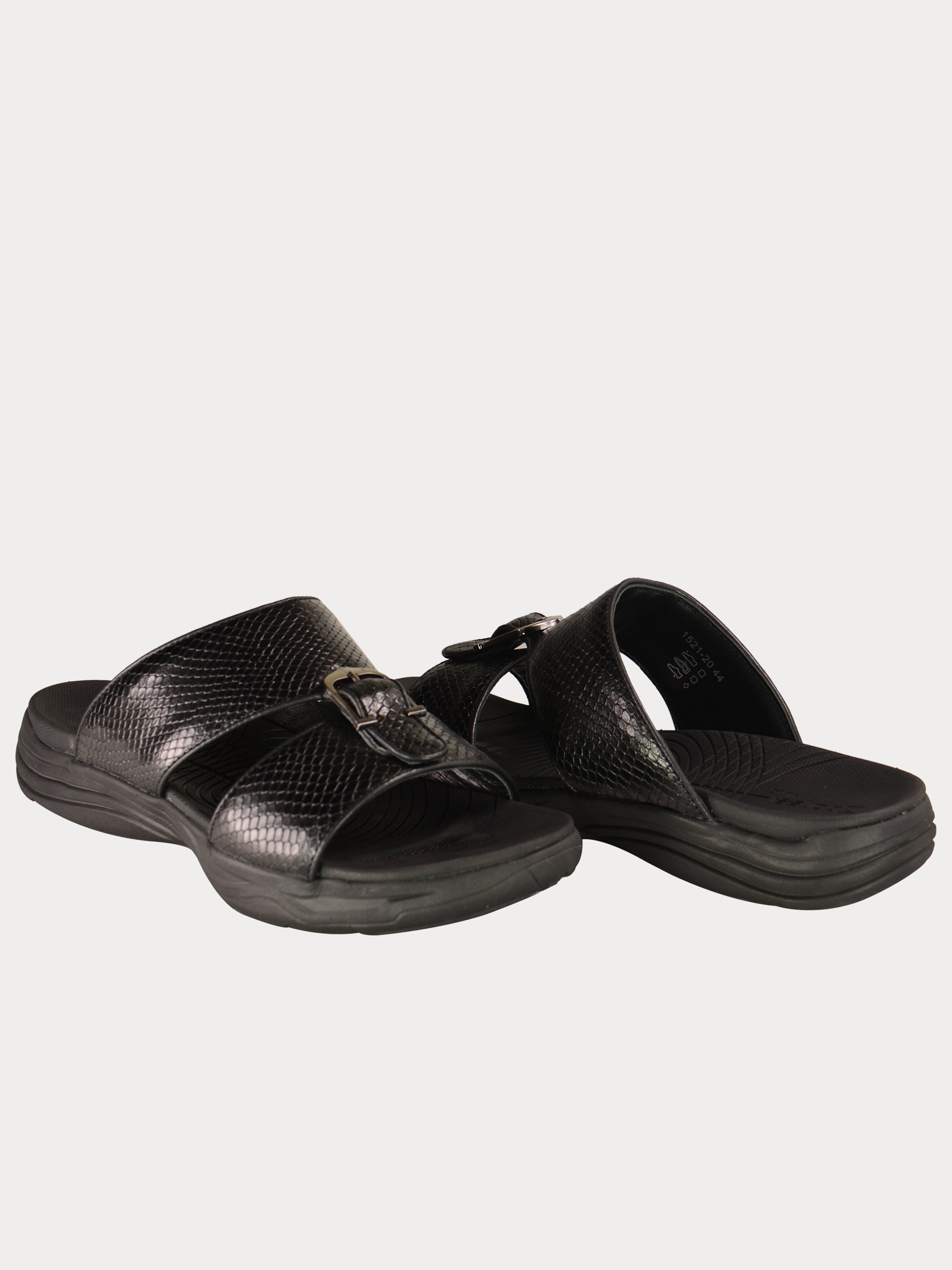 Barjeel Uno 152120 Men's Sandals - Black