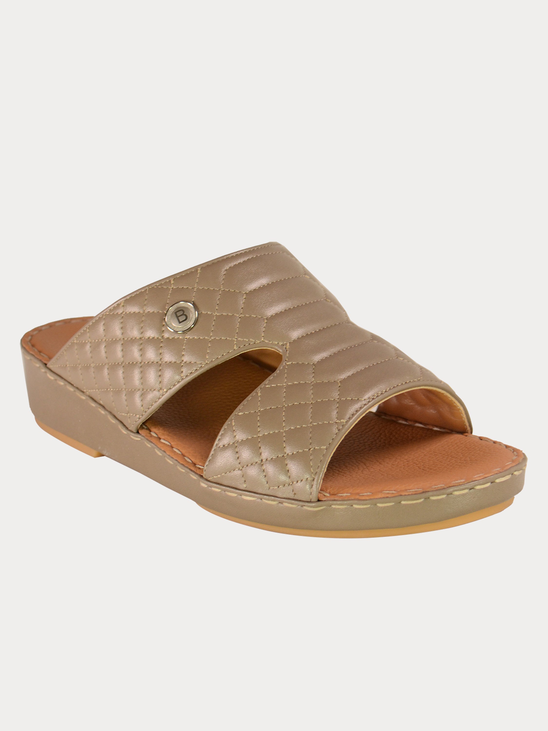Barjeel Uno 021132 Men's Sandals - Beige