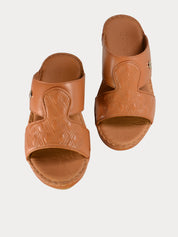 Barjeel Uno 021143 Men's Sandals - Tan