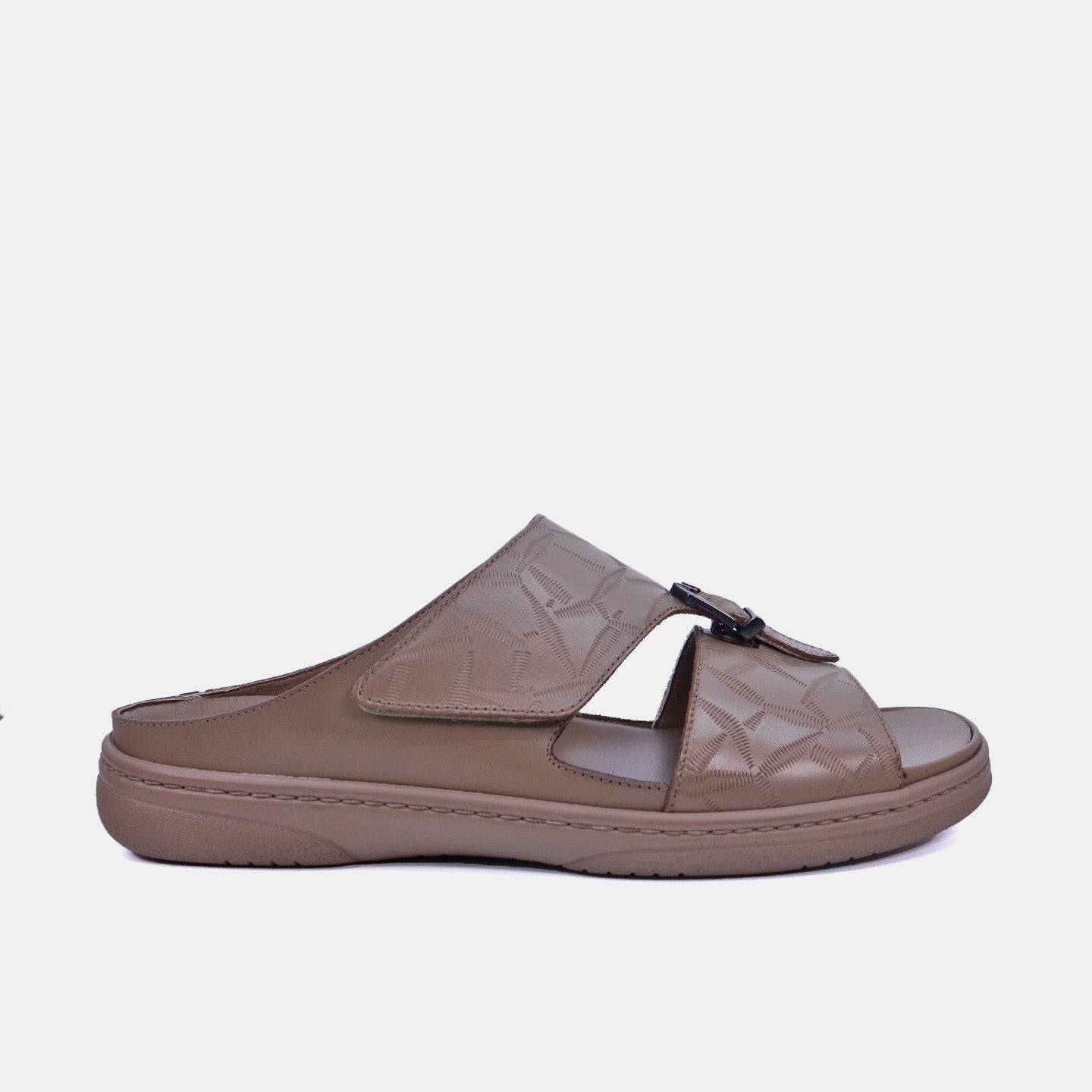 Barjeel Uno 23826 Men's Sandals-Beige
