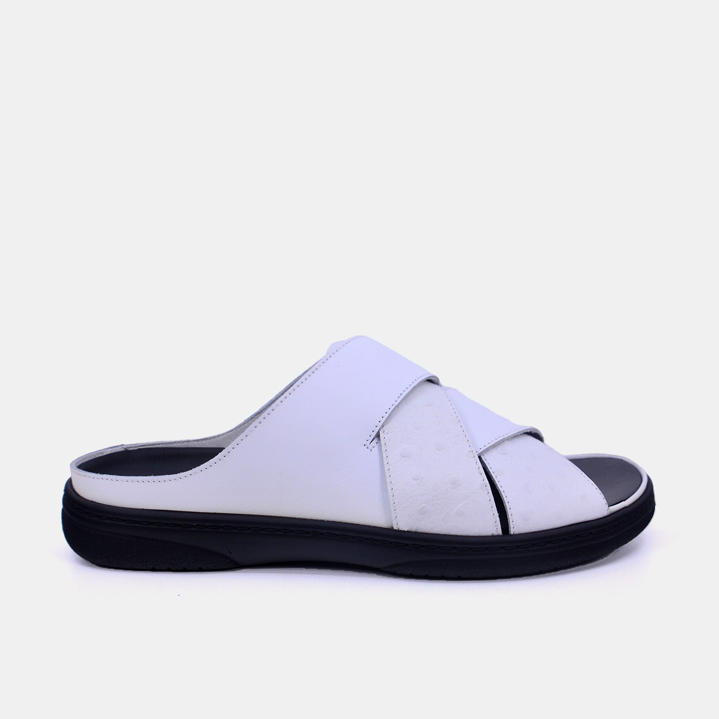 Barjeel Uno 2339 Men's Sandals-White
