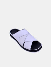 Barjeel Uno 2339 Men's Sandals - White