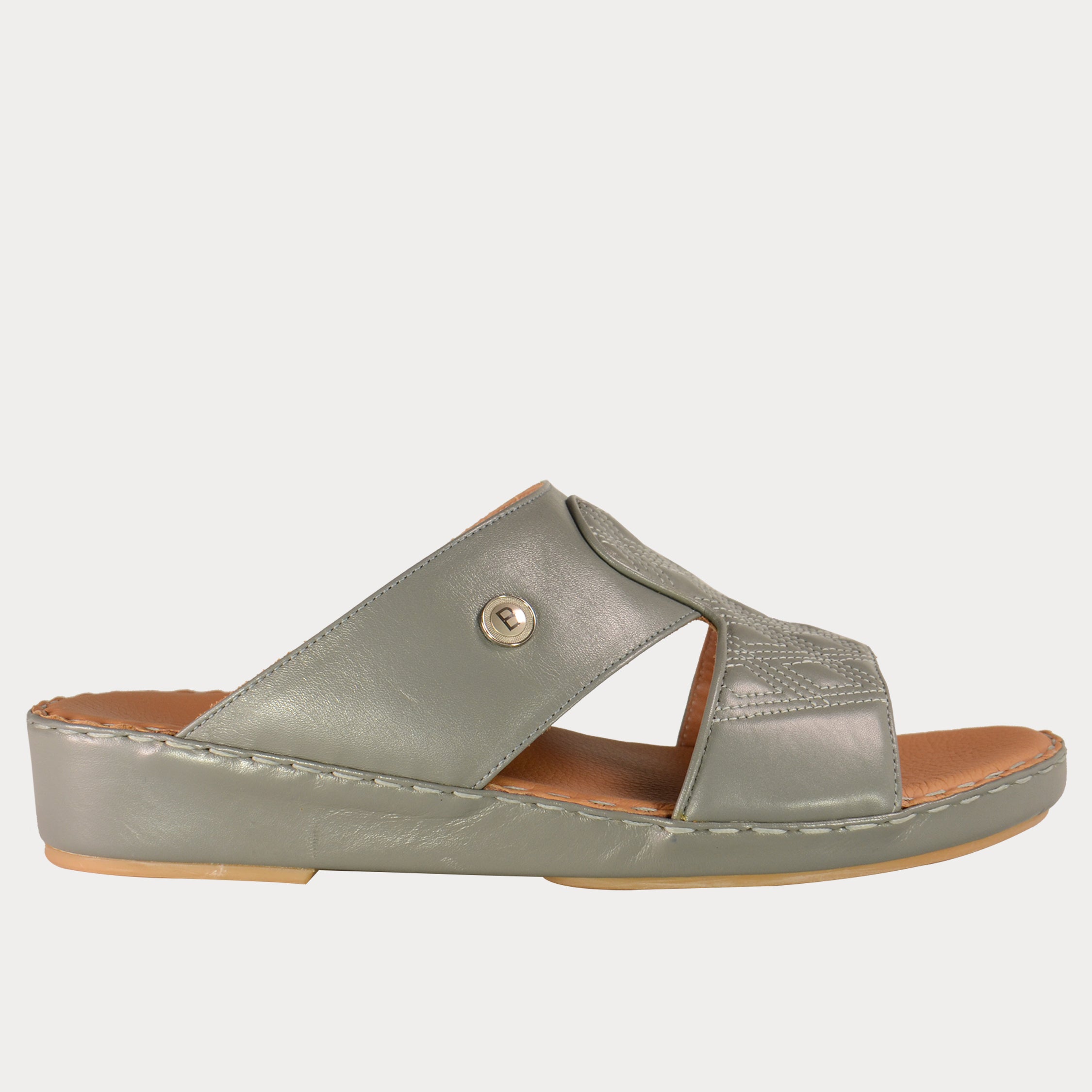 Barjeel Uno 021143 Men's Sandals-Gray