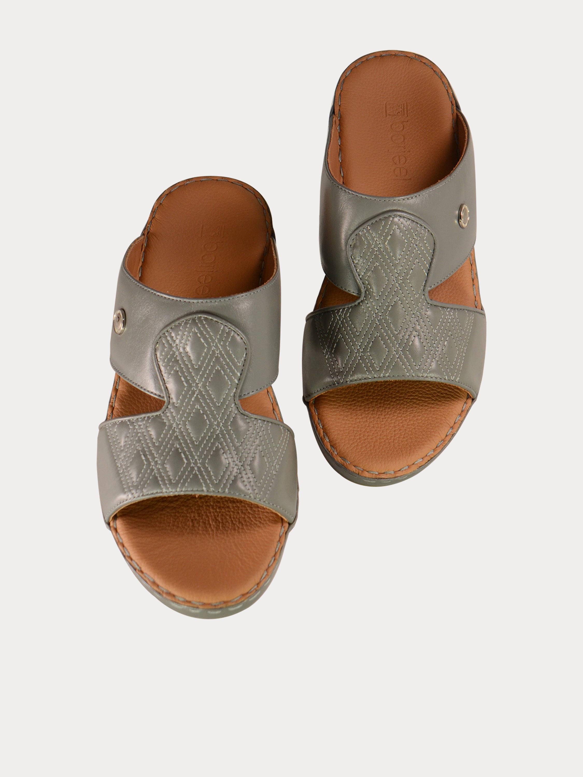 Barjeel Uno 021143 Men's Sandals - Gray