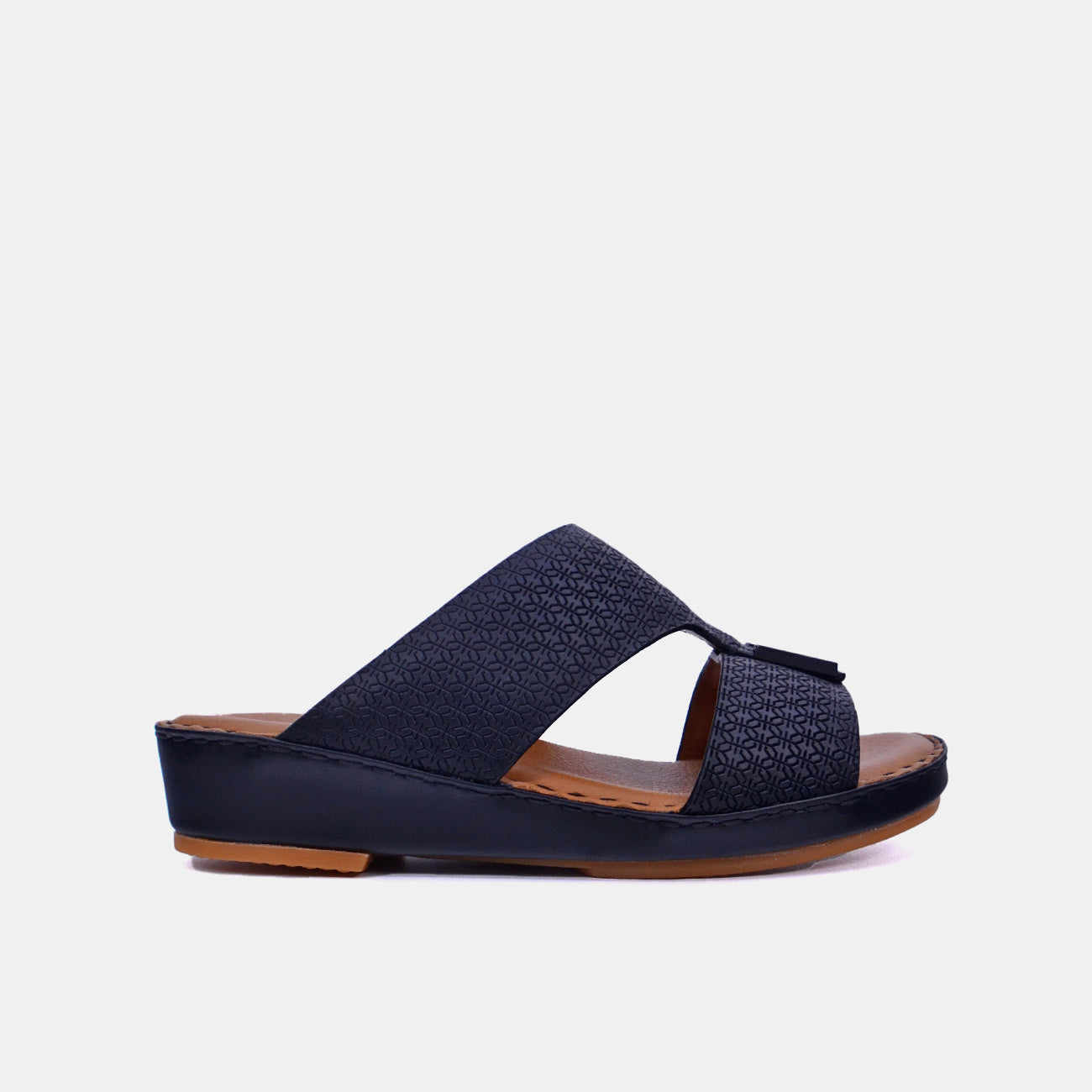 Barjeel Uno BSP1-01 Boys Sandals-Black