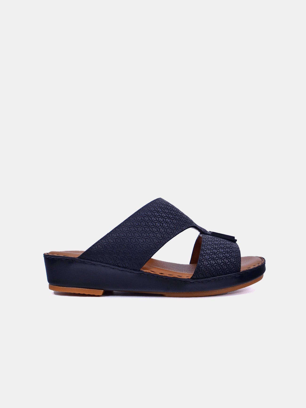 Barjeel Uno BSP1-01 Boys Sandals-Black