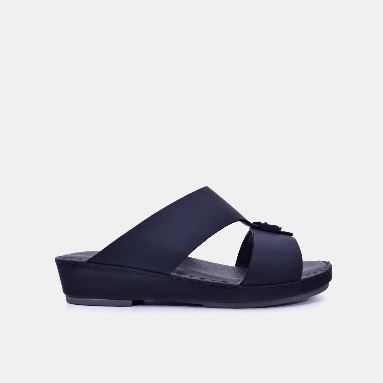 Barjeel Uno C Boys Sandals-Black