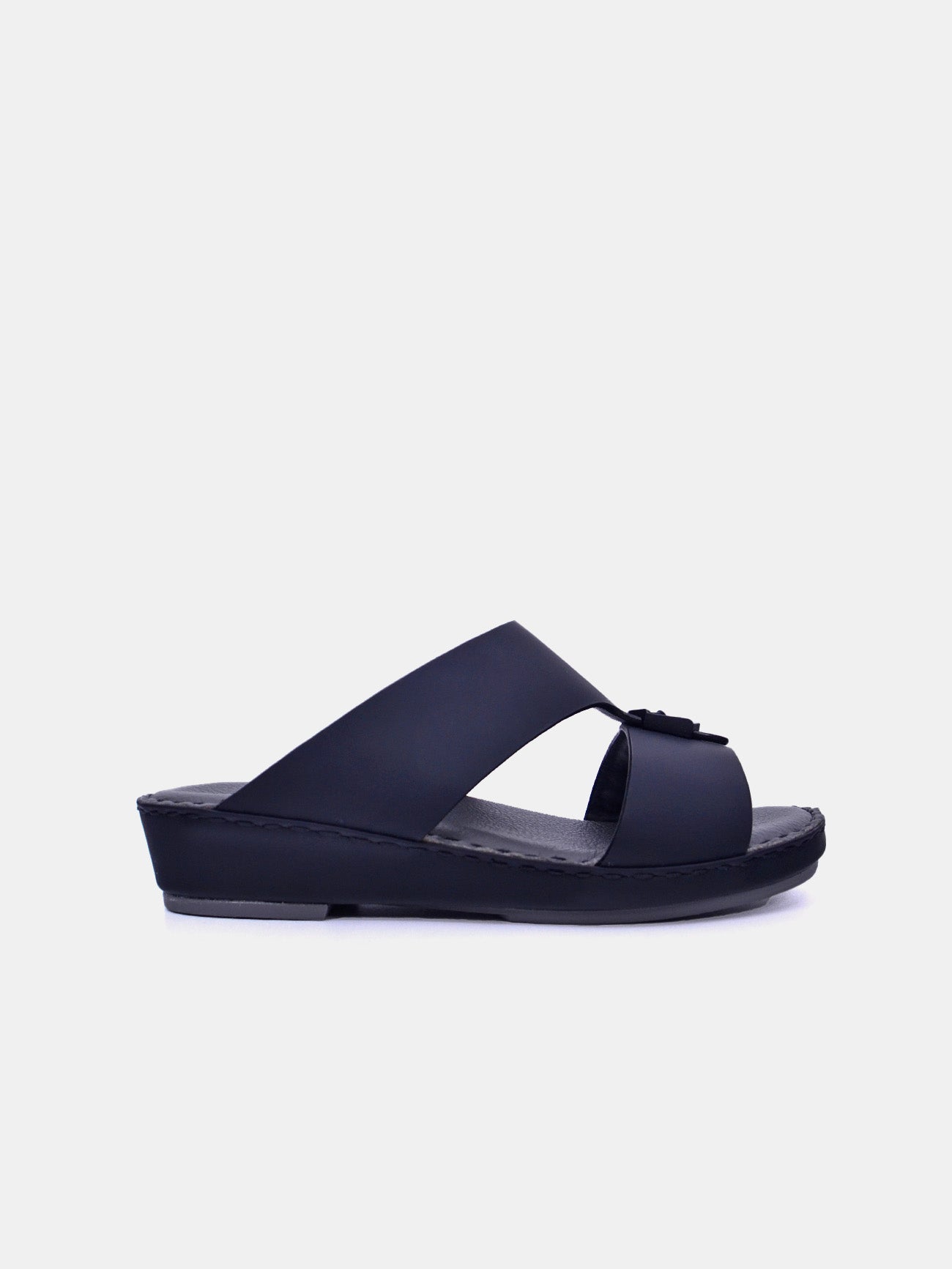 Barjeel Uno C Boys Sandals-Black