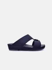 Barjeel Uno C Boys Sandals-Black