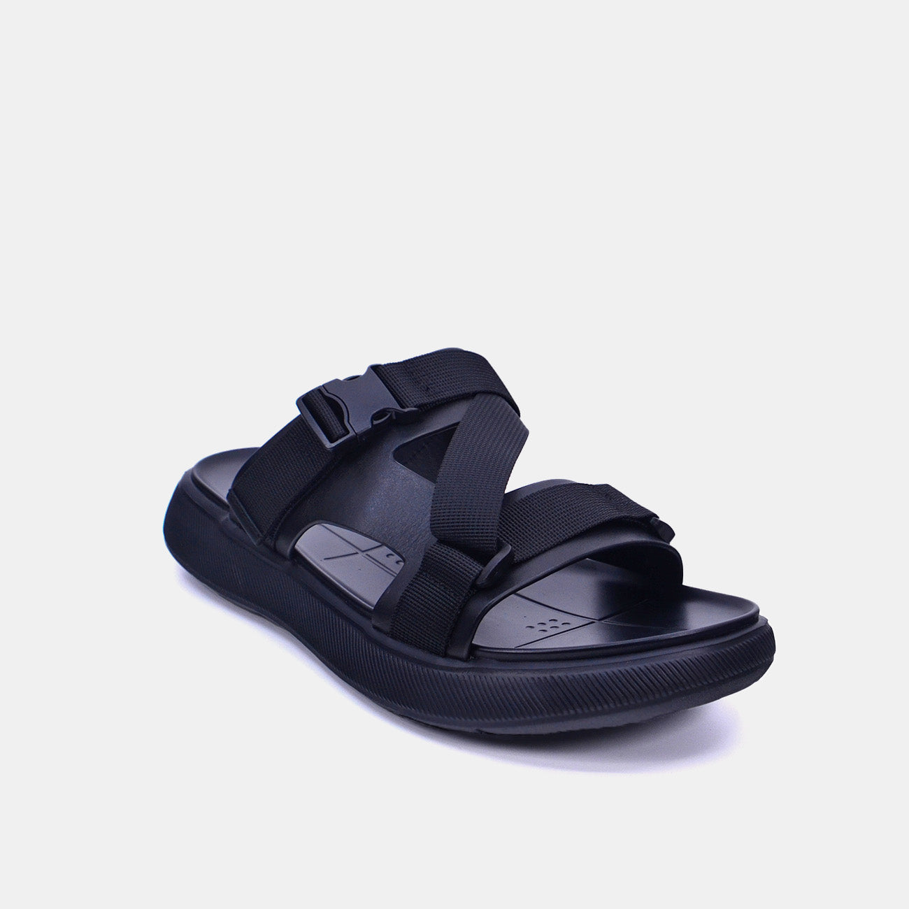 Barjeel Uno 9182 - 13 Men's Sandals - Black