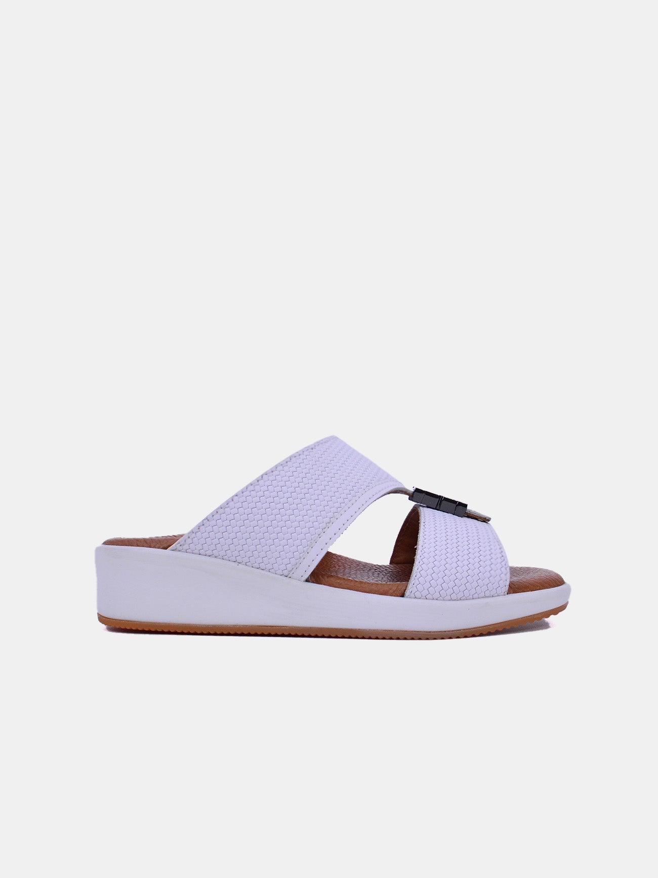 Barjeel Uno BJM 16 Boys Sandals-White