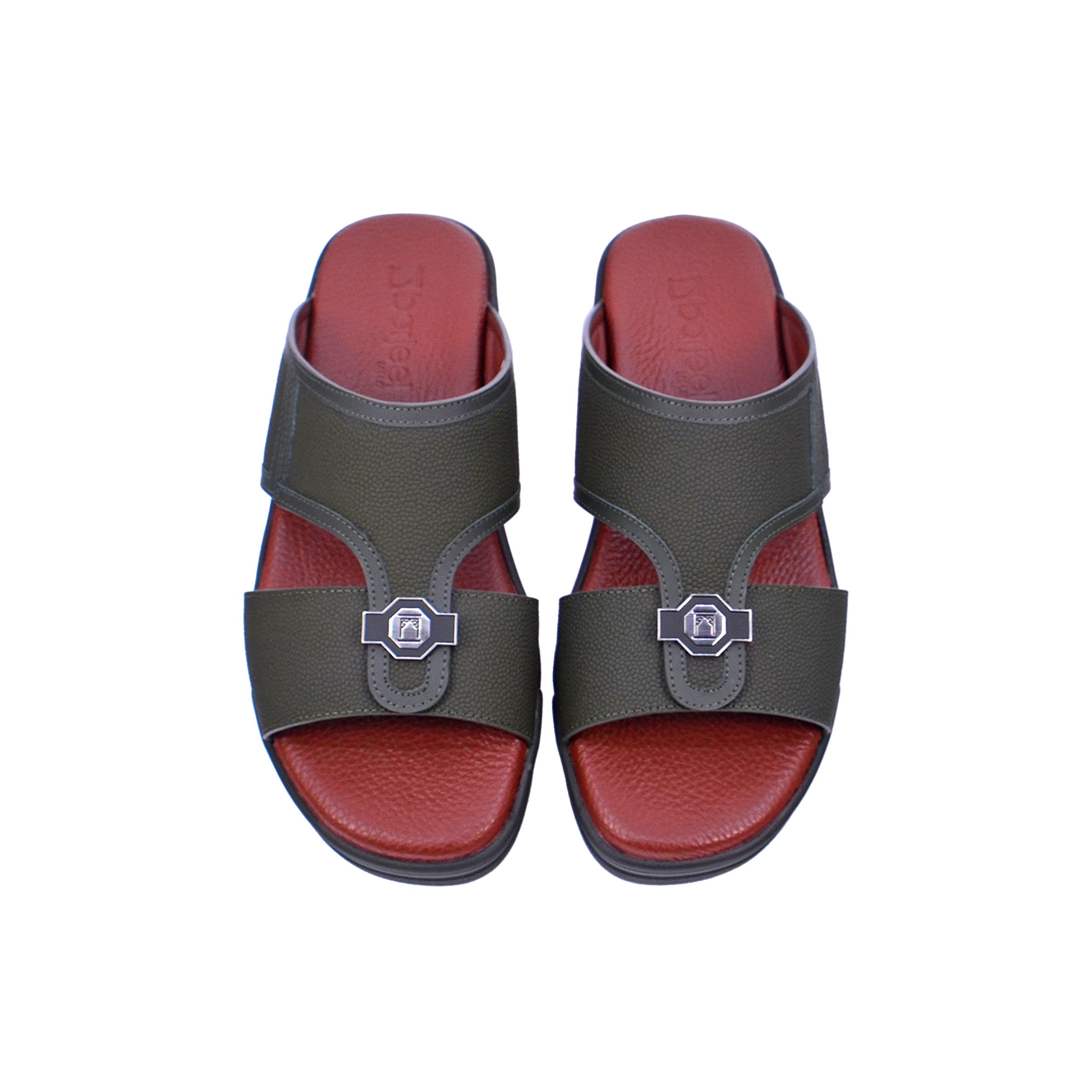 Barjeel Uno MSA 147 Men's Sandals - Green