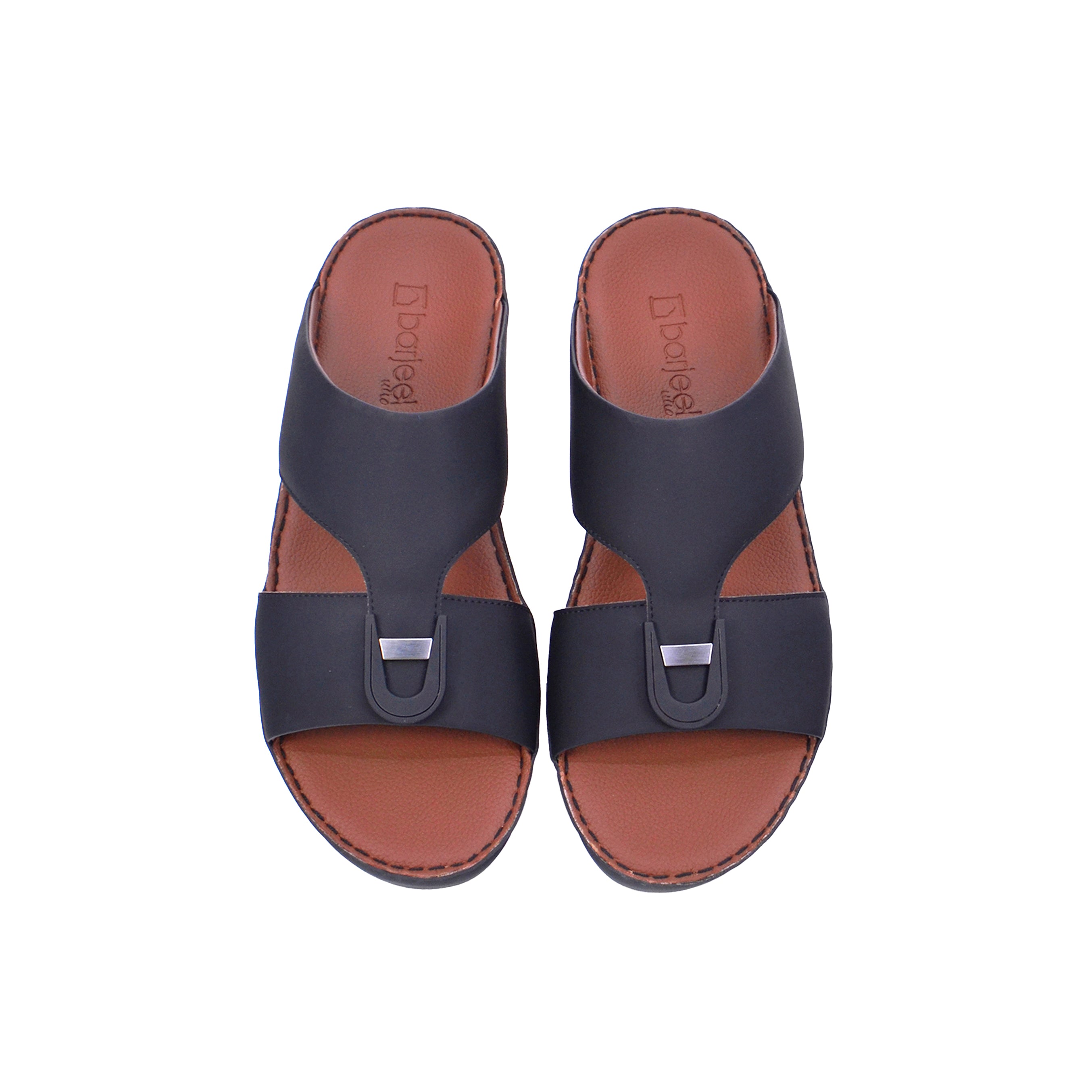 Barjeel Uno 44B Boys Sandals - Black
