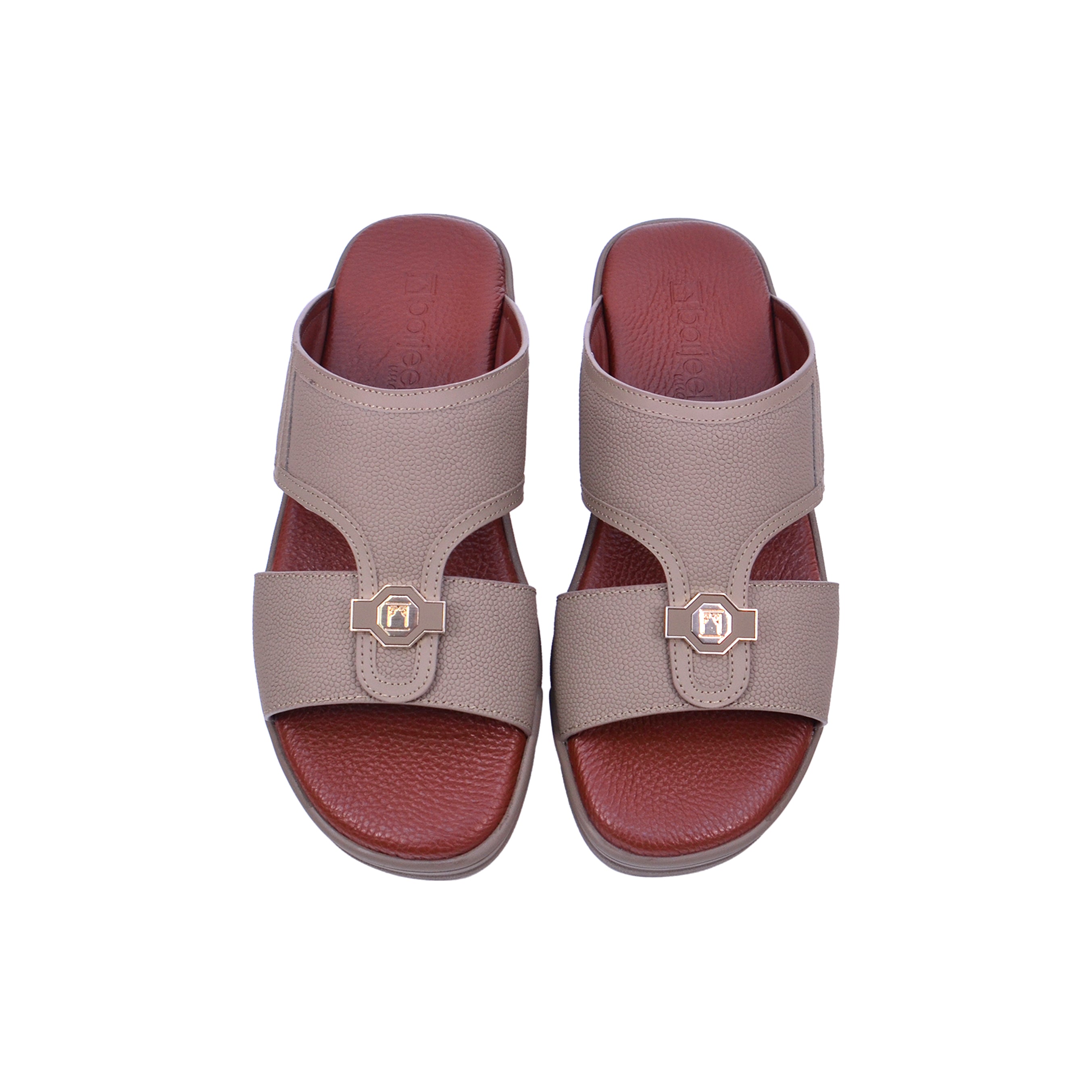 Barjeel Uno MSA 147 Men's Sandals - Brown