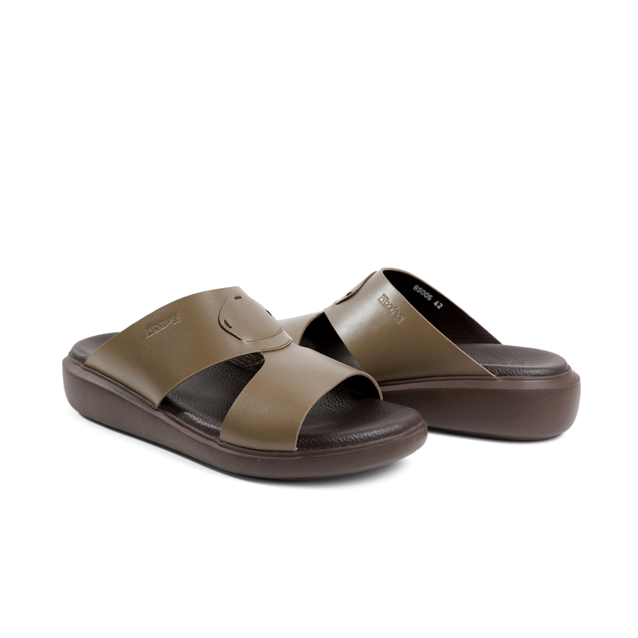 Barjeel Uno BS005 Men's Sandals - Green