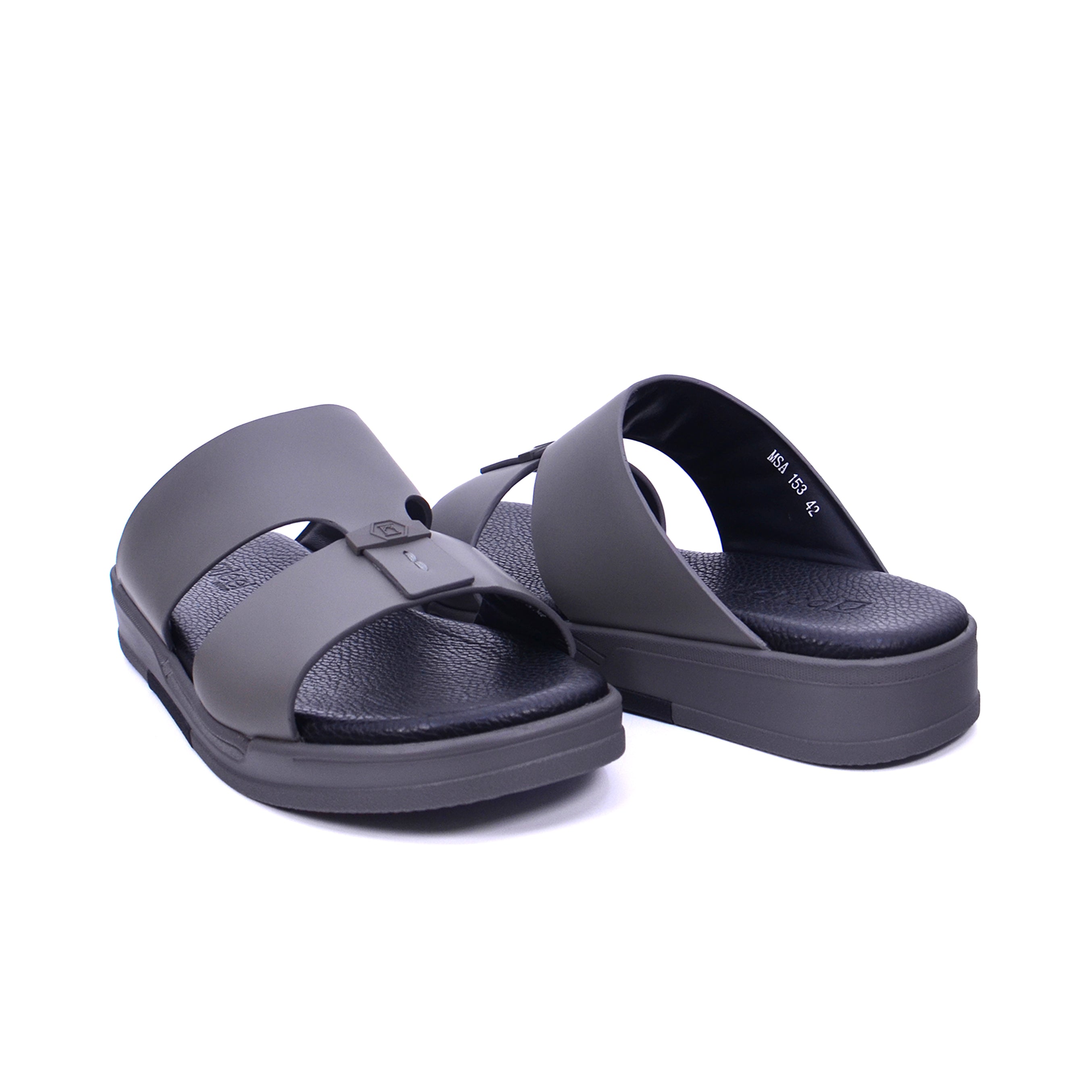 Barjeel Uno MSA 153 Men's Sandals - Gray