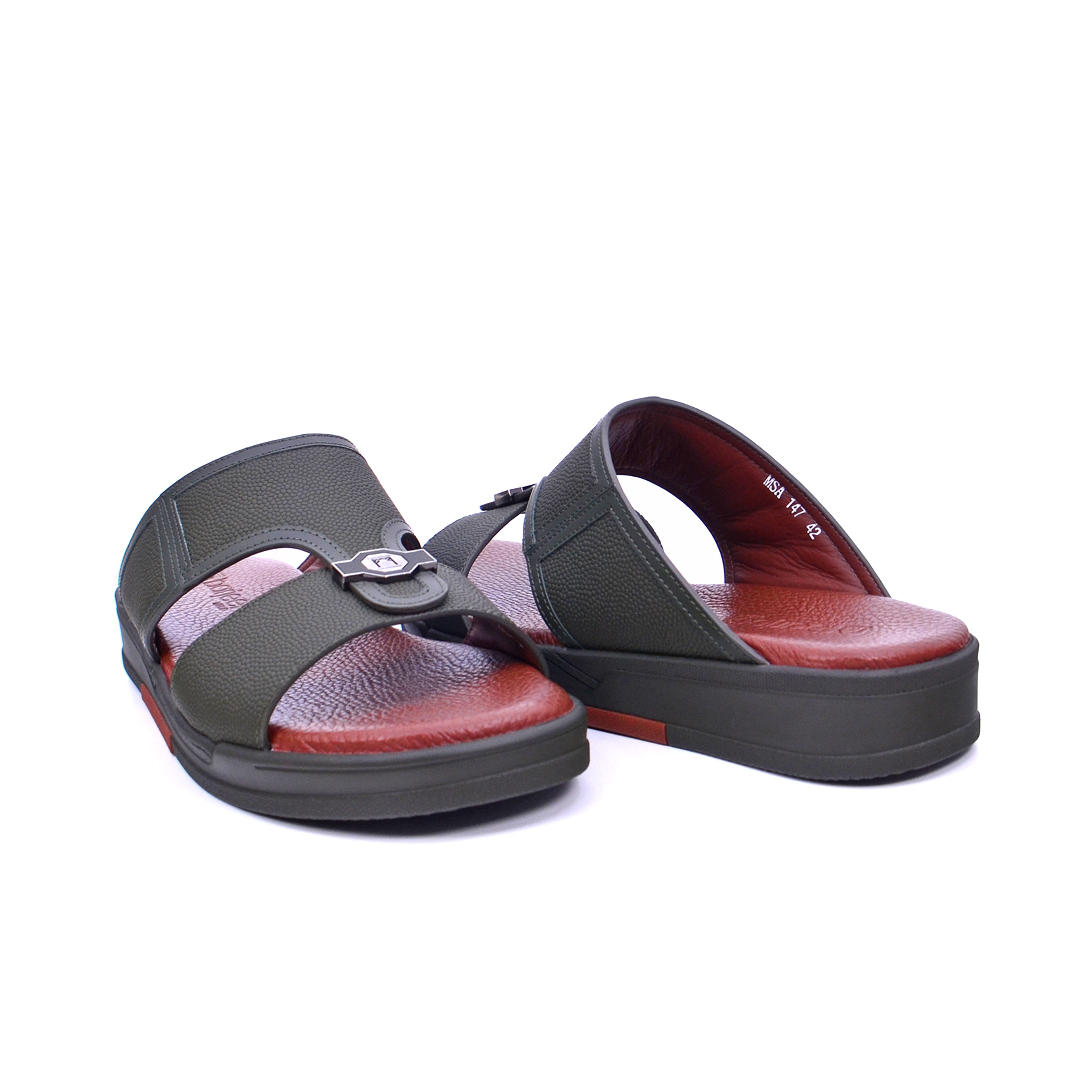Barjeel Uno MSA 147B Boys Sandals - Green