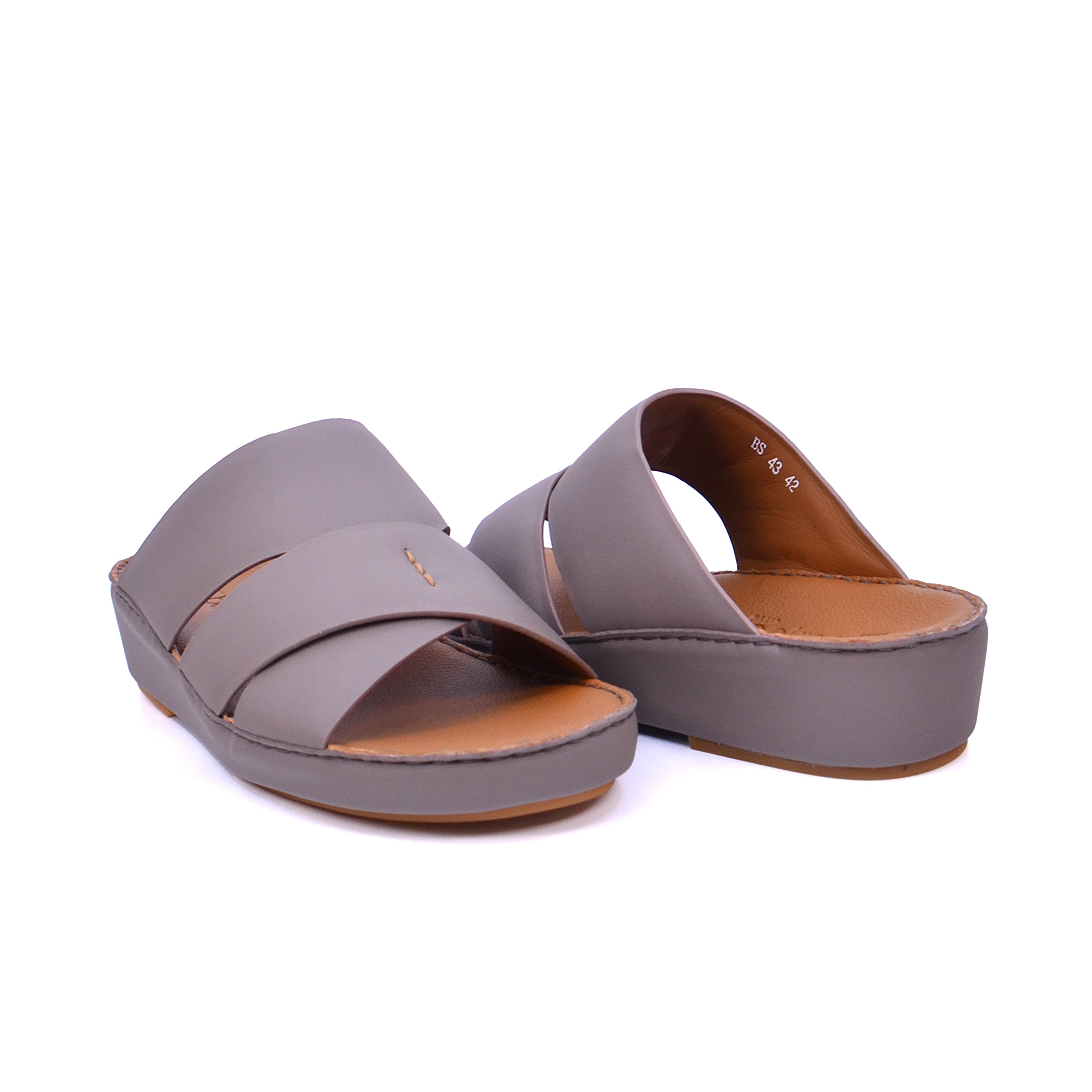 Barjeel Uno BS 43 Men's Sandals - Beige