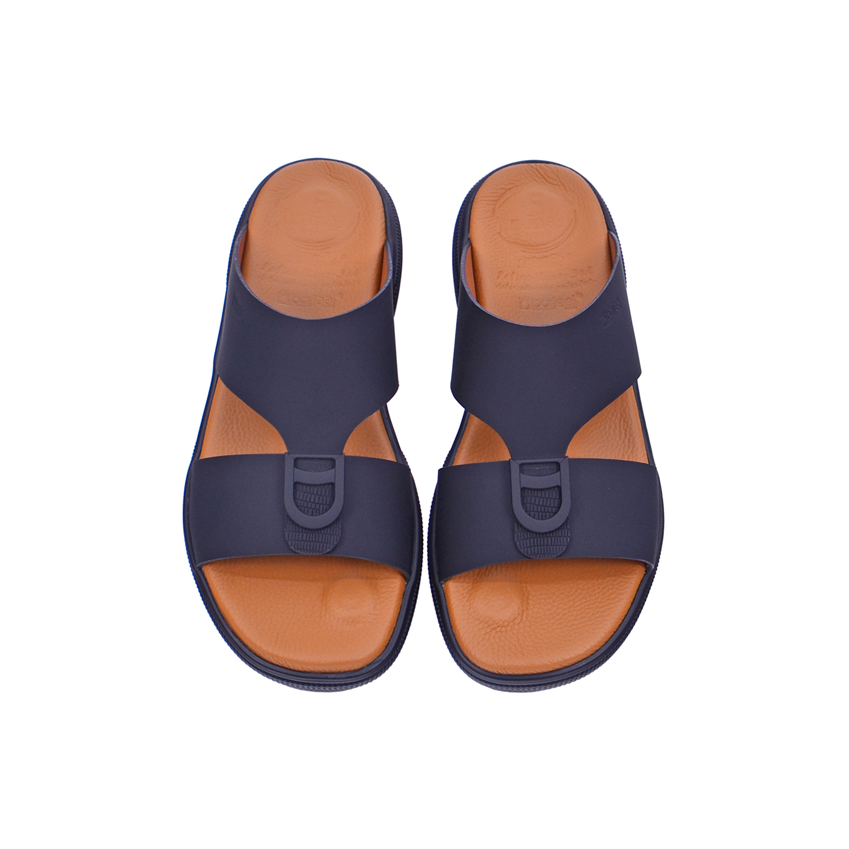 Barjeel Uno BU008 Men's Sandals - Black