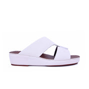 Barjeel Uno 44B Boys Sandals-White