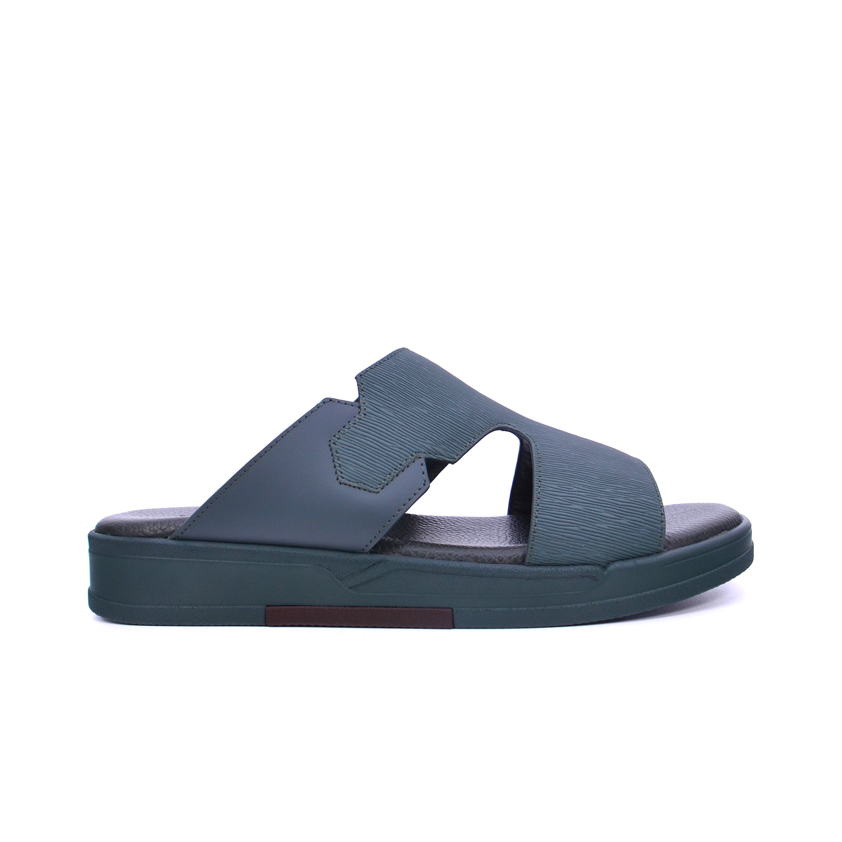 Barjeel Uno MSA 149 Men's Sandals-Green