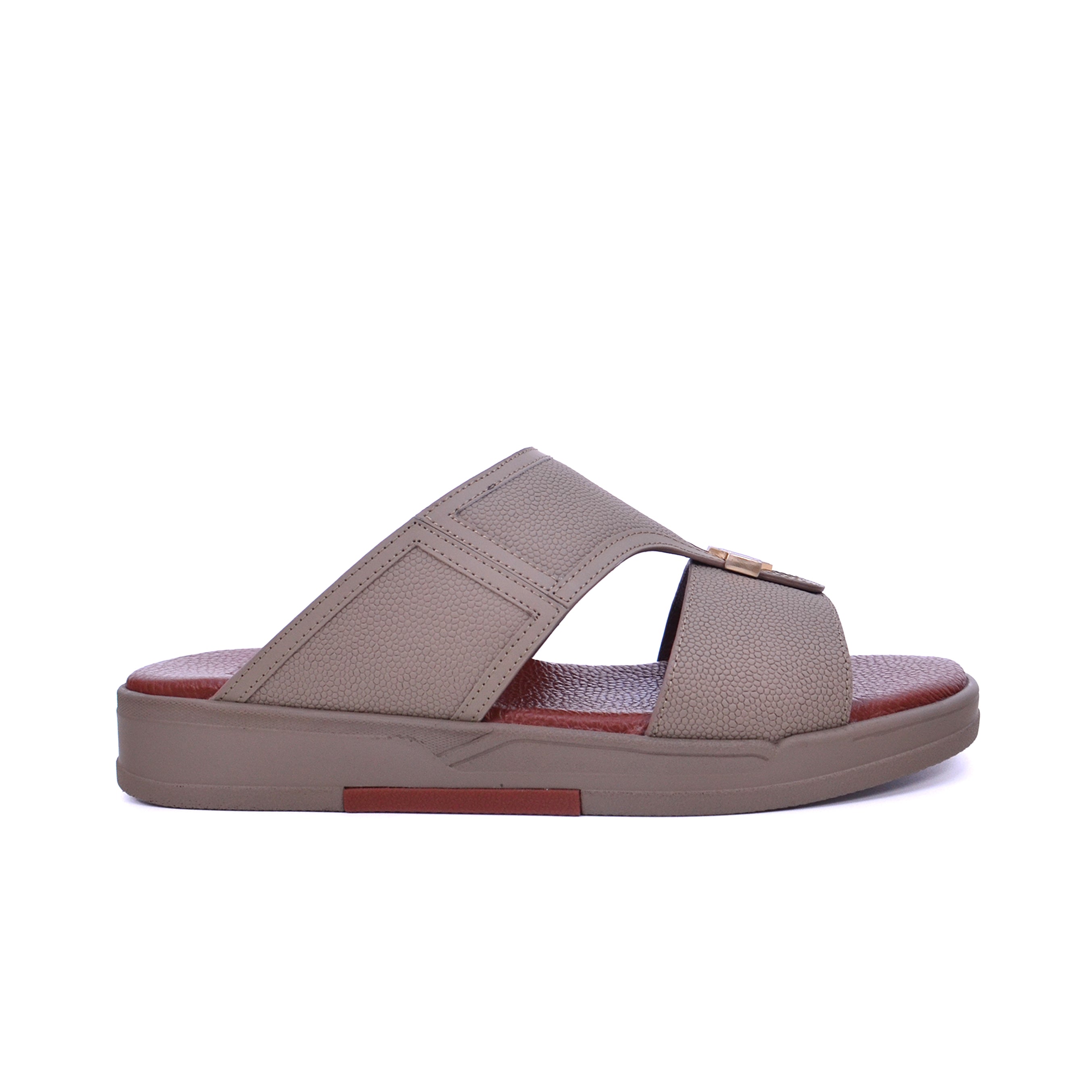 Barjeel Uno MSA 147B Boys Sandals-Brown