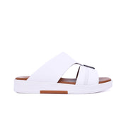 Barjeel Uno MSA 146 Men's Sandals-White