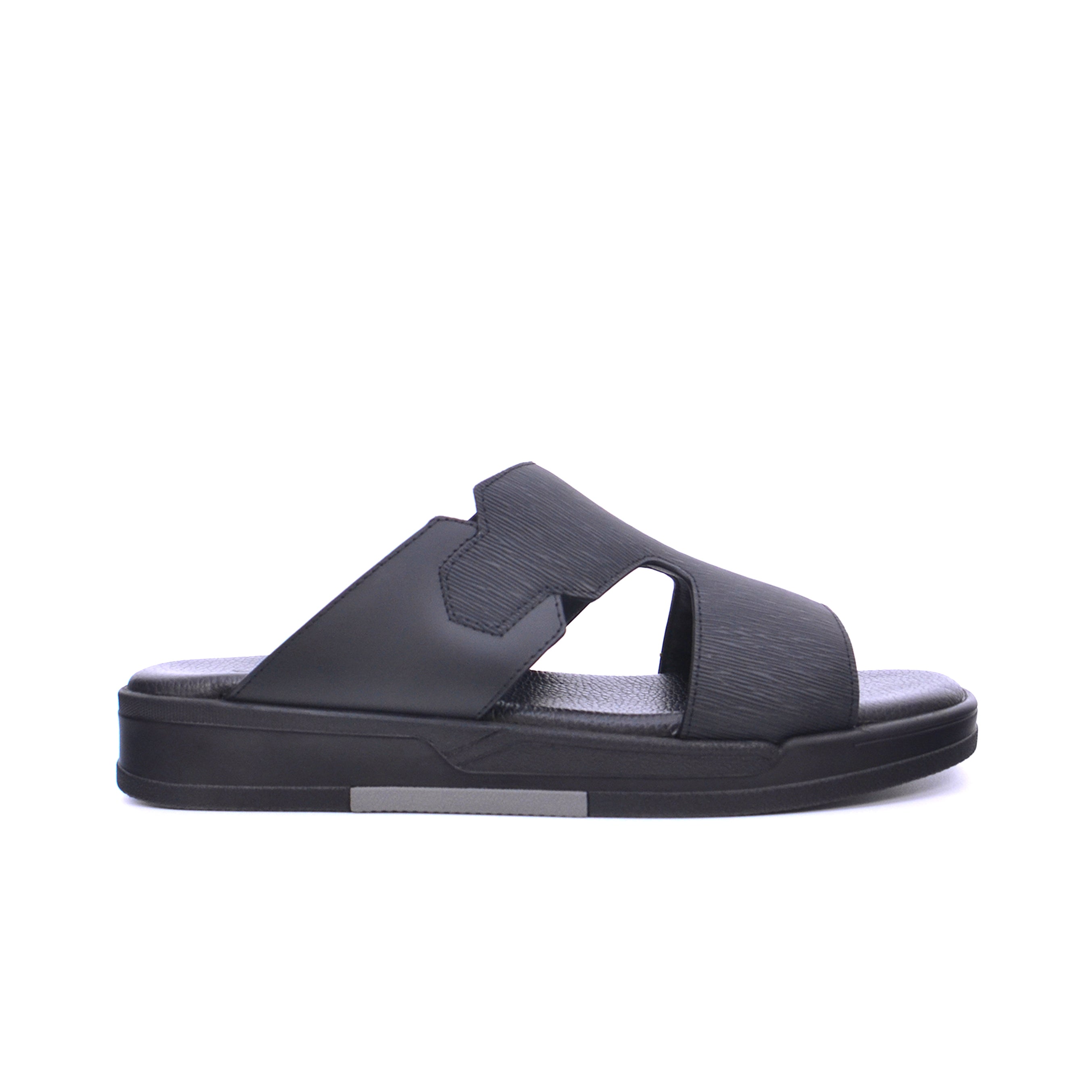 Barjeel Uno MSA 149 Men's Sandals-Black