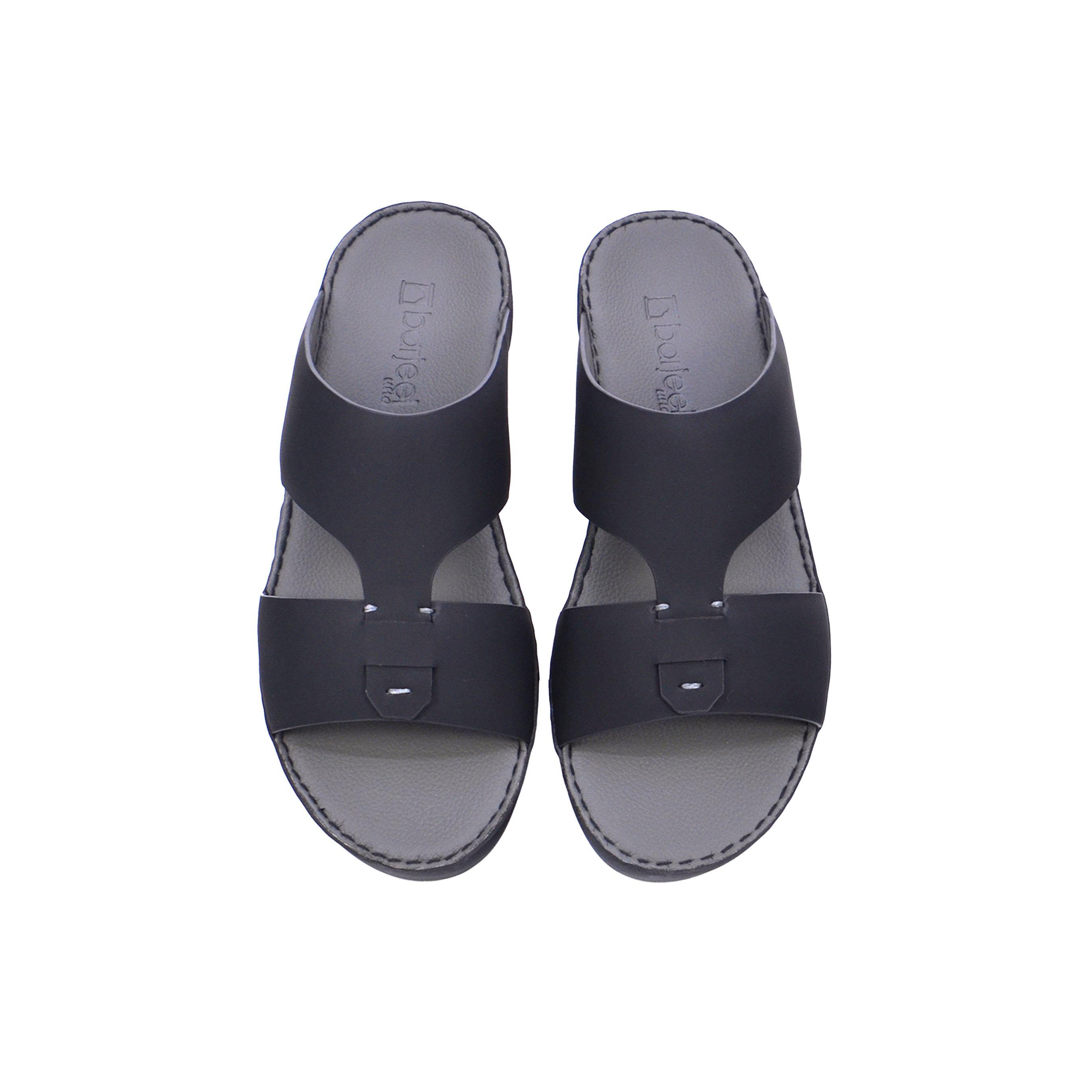Barjeel Uno 42B Boys Sandals - Black