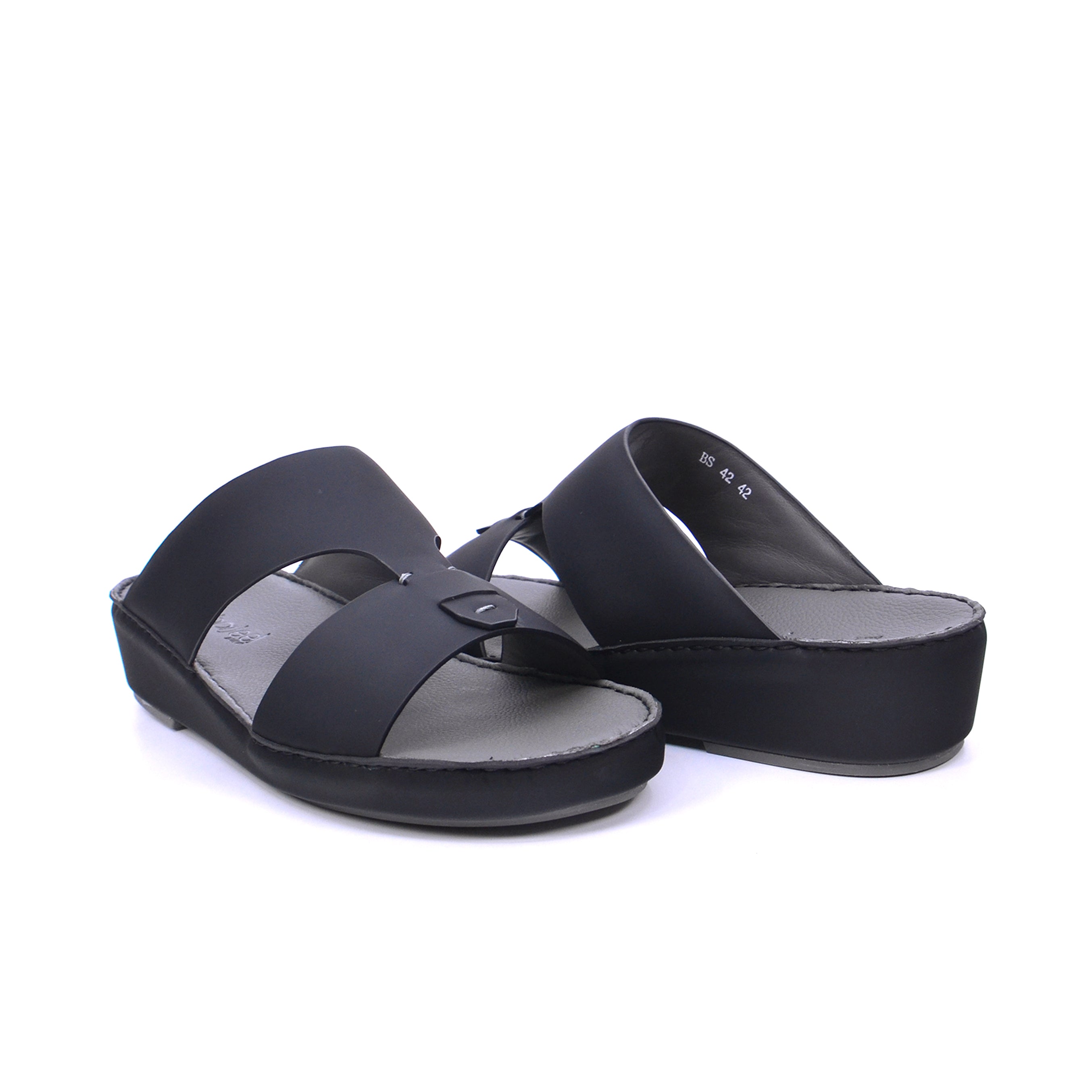 Barjeel Uno 42B Boys Sandals - Black