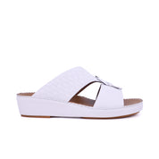 Barjeel Uno BS 46 Men's Sandals-White