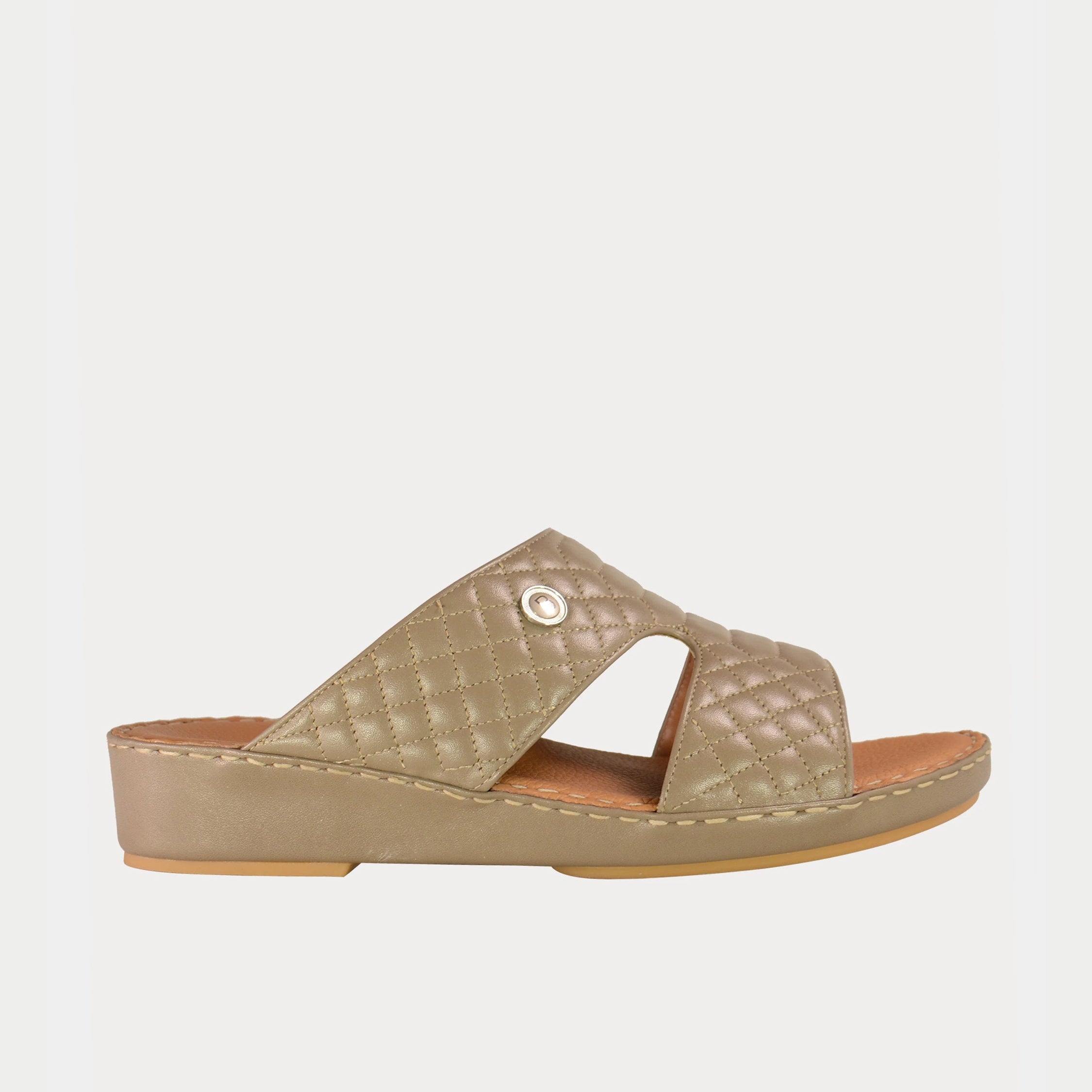 Barjeel Uno 021132 Men's Sandals-Beige